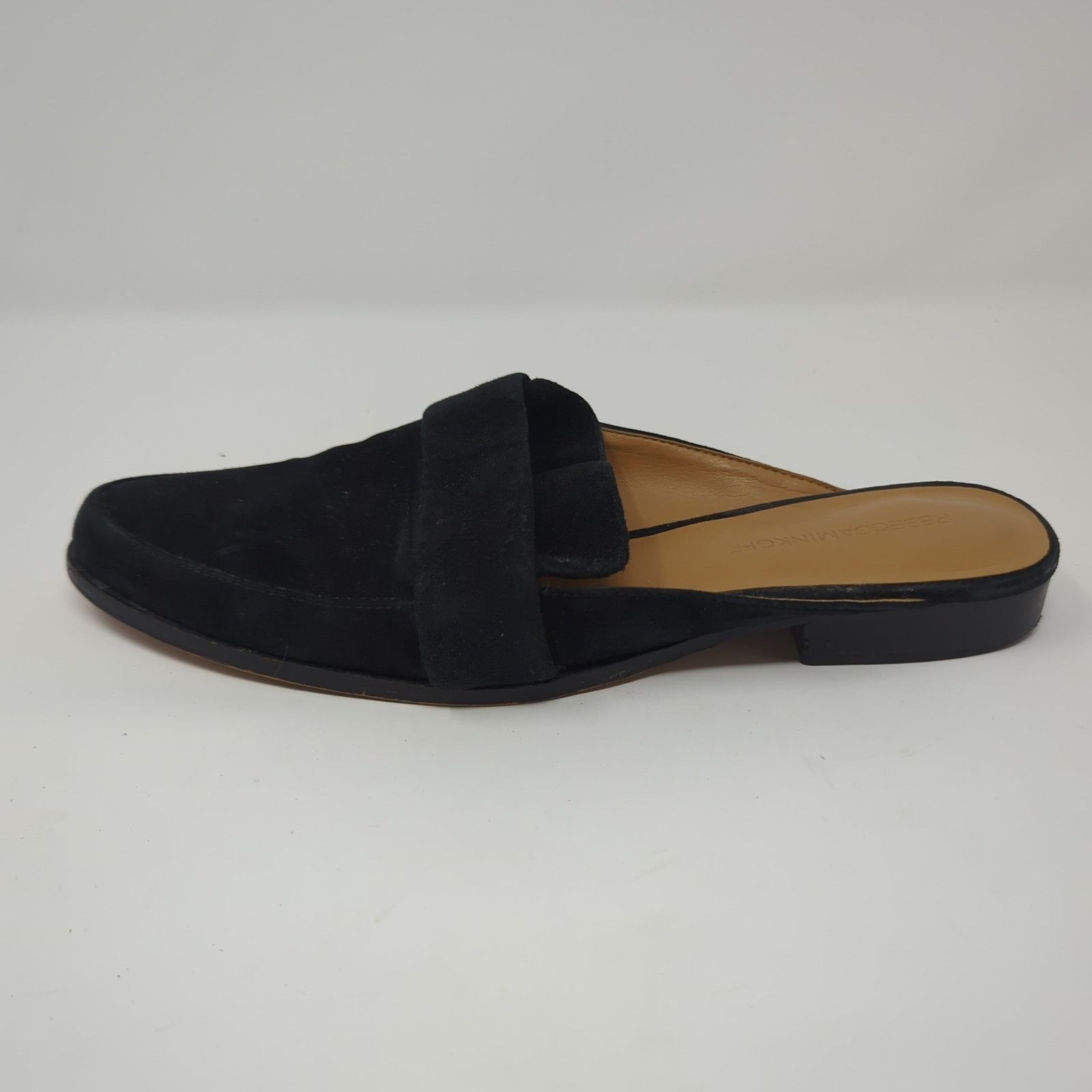 Rebecca Minkoff Rebecca Minkoff Black Slip On Suede Pointed Toe Size 8.5 Size US 8.5 / IT 38.5 - 2 Thumbnail