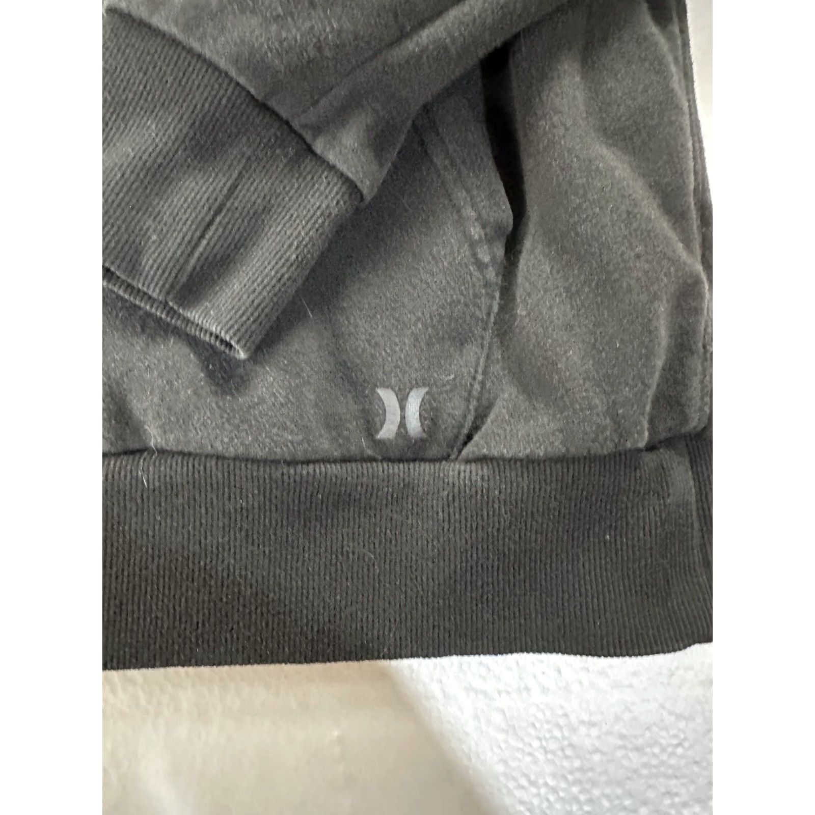 Hurley Hurley Hooded Pullover Sweatshirt Hoodie Iridescent Box Logo Black Mens M Size US S / EU 44-46 / 1 - 4 Thumbnail