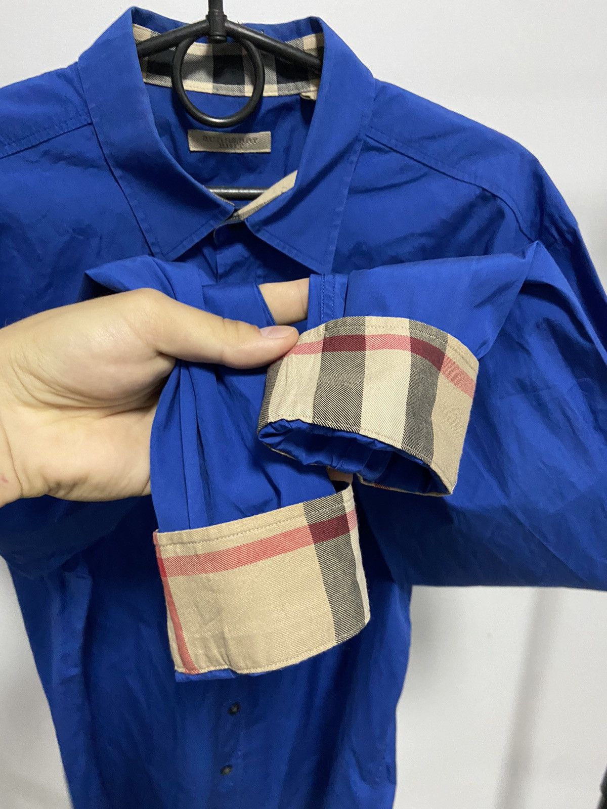 Burberry × Vintage Burberry Vintage Buttons nova check vintage shirts Size US L / EU 52-54 / 3 - 8 Thumbnail