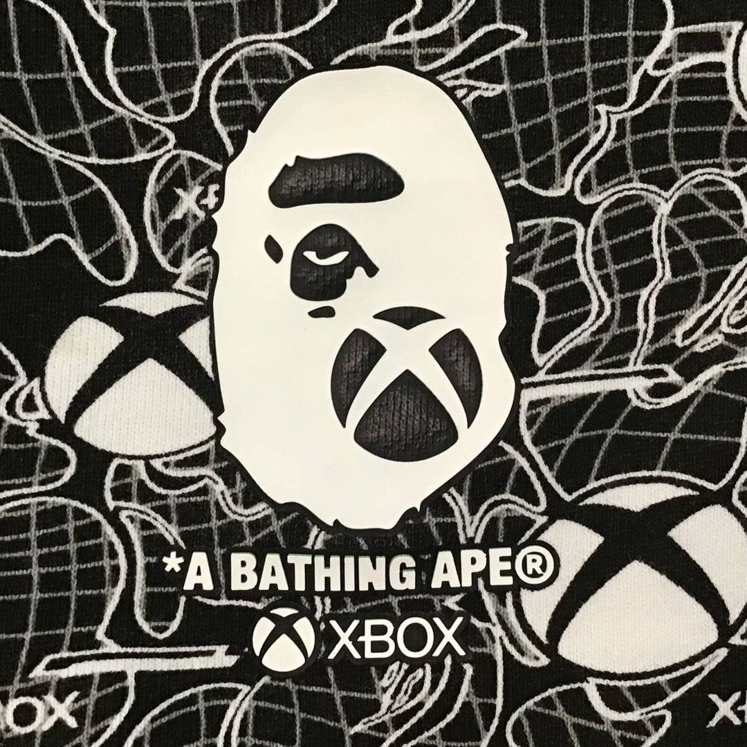Bape BAPE × Microsoft XBOX Camo Sweat Shorts APE ★size S Size US 30 / EU 46 - 2 Thumbnail