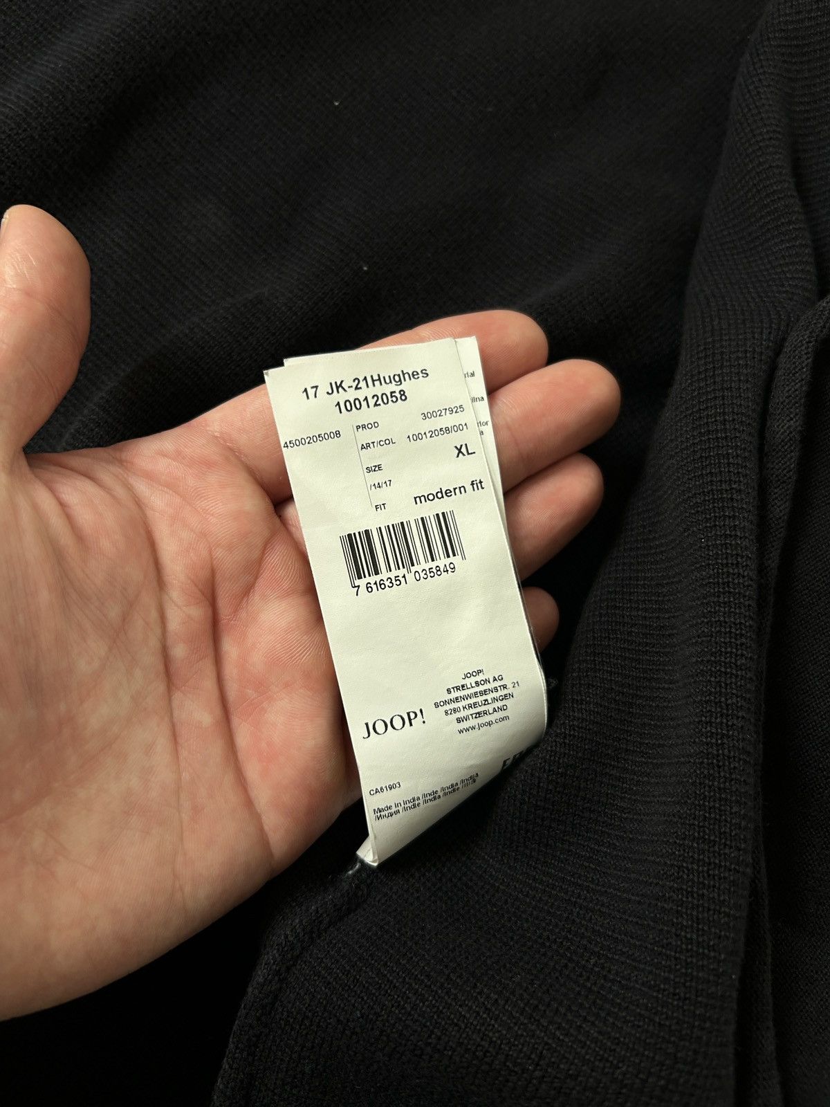 Joop! Joop! Hughes Mens Nylons hooded Cardigan Size US XL / EU 56 / 4 - 6 Thumbnail