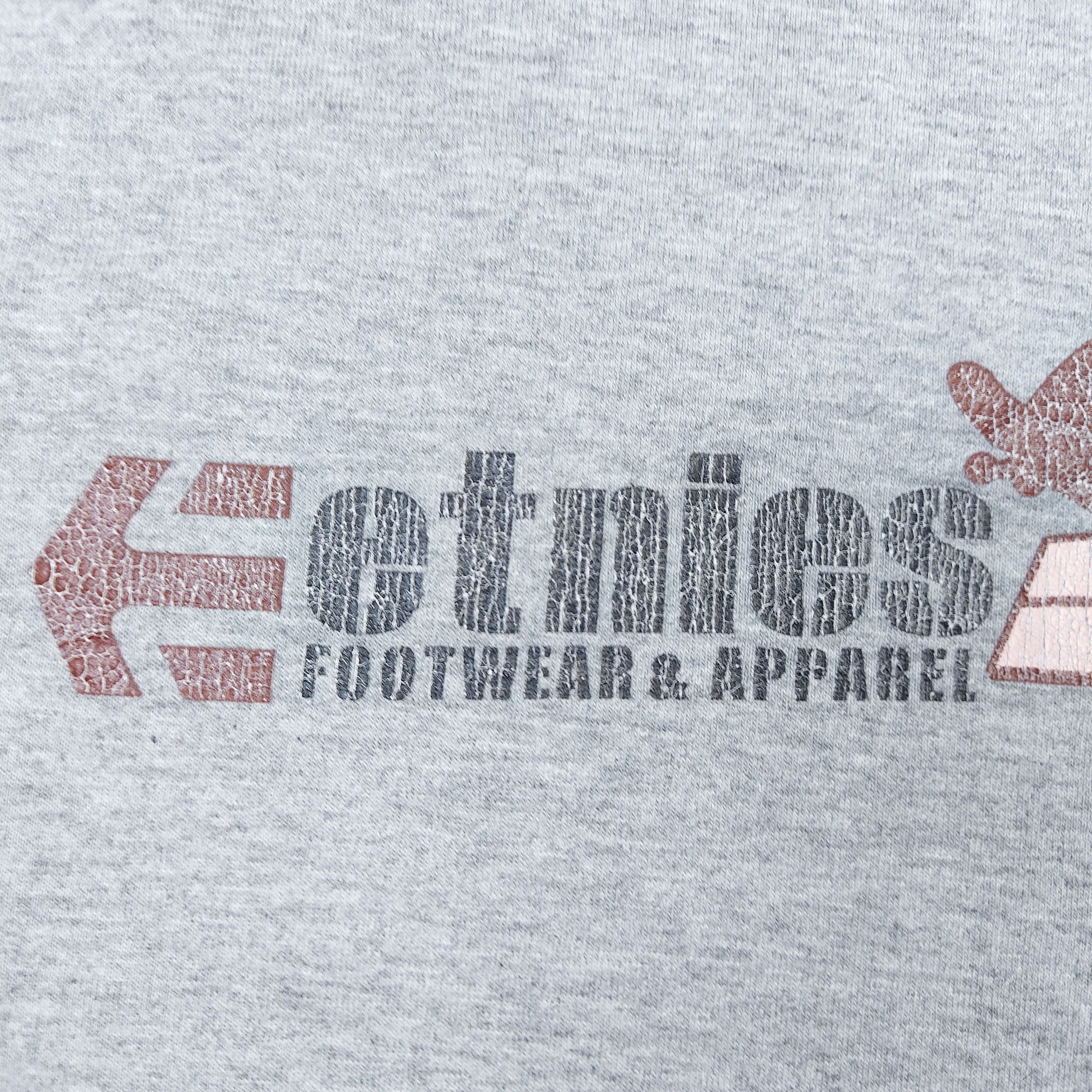 Etnies Vintage 90s Etnies Footwear & Apparel Skateboard USA TEE Size US L / EU 52-54 / 3 - 5 Thumbnail