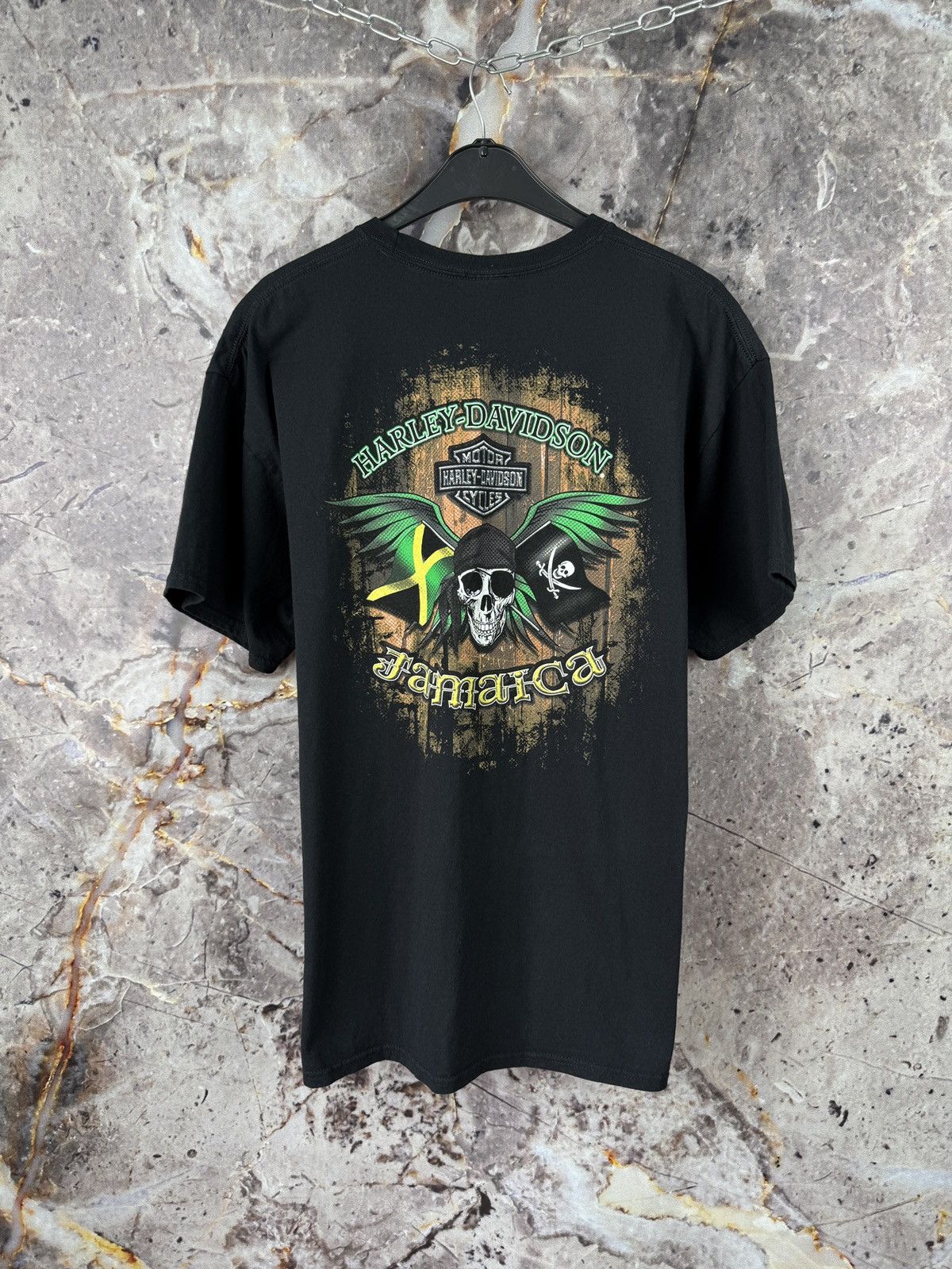 Harley Davidson Men’s Harley Davidson Jamaica T-Shirt Motor Cycles Size XL Size US XL / EU 56 / 4 - 8 Thumbnail