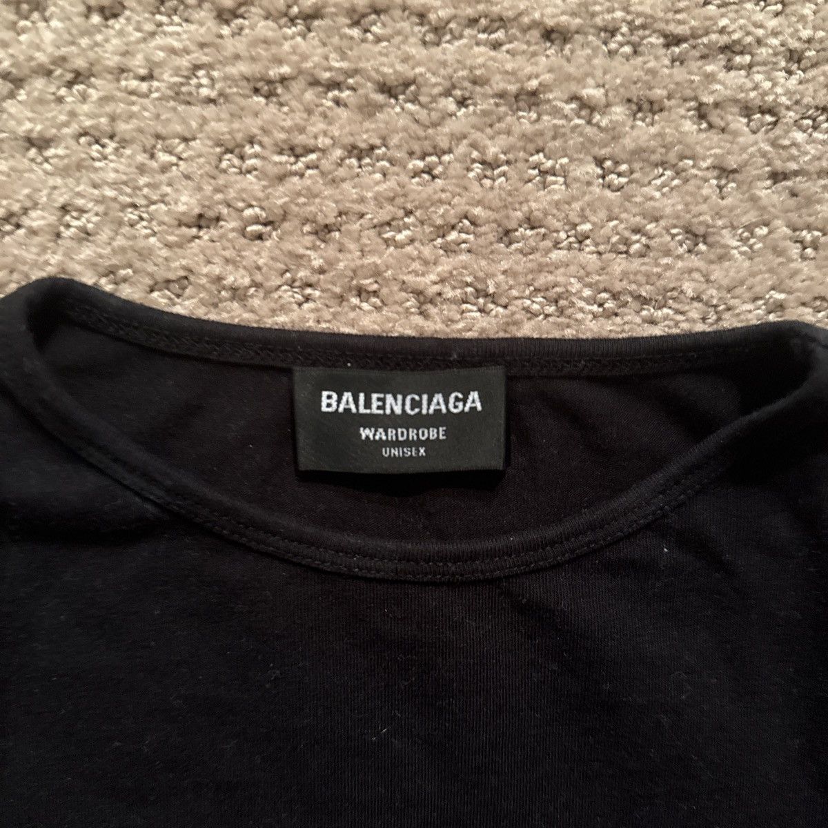 Balenciaga Balenciaga Wardrobe long sleeve compression Tee Size US XS / EU 42 / 0 - 2 Thumbnail