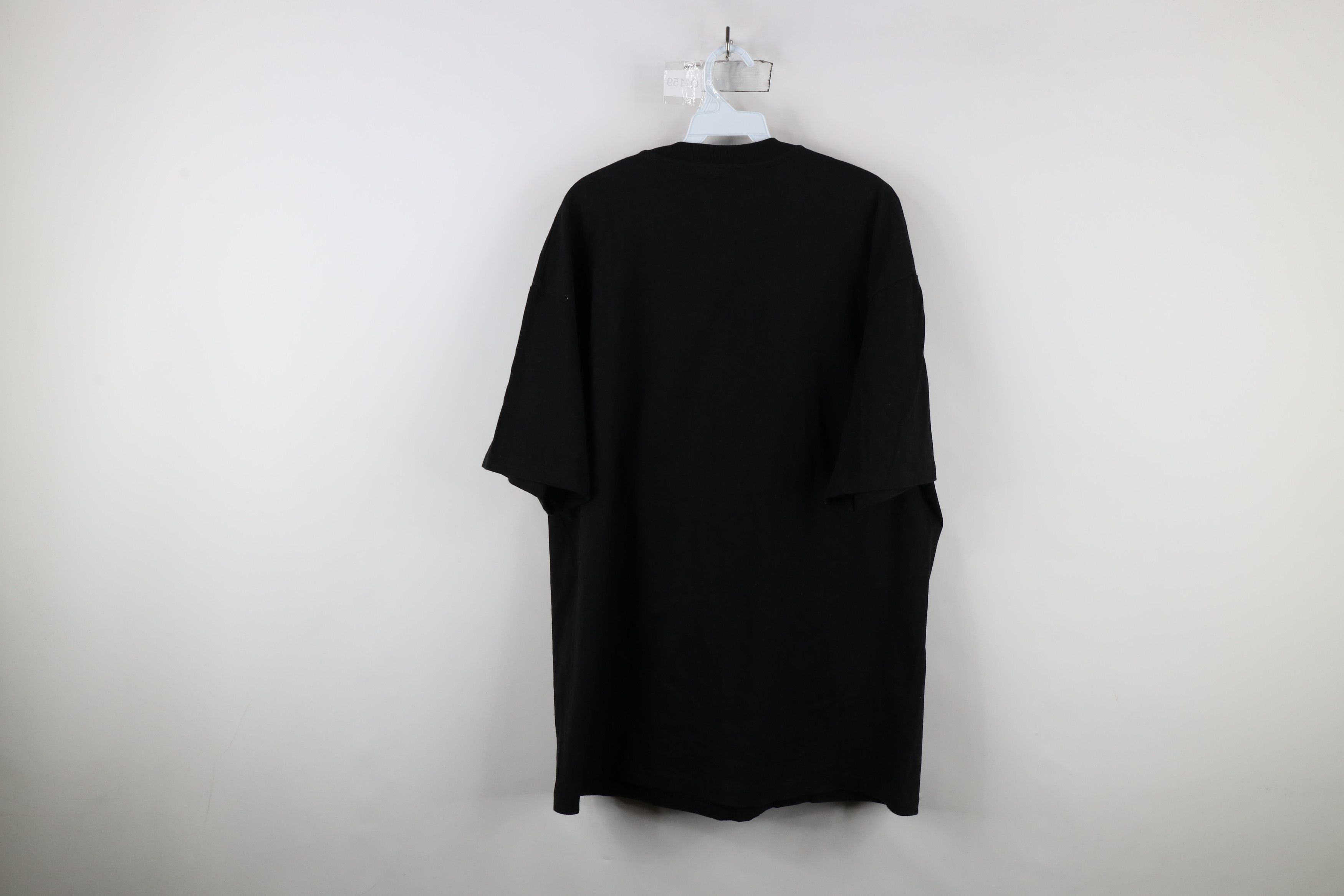 Vintage Vintage 90s Glue Horse Equestrian Racing T-Shirt Black USA Size XL / US 12-14 / IT 48-50 - 9 Thumbnail