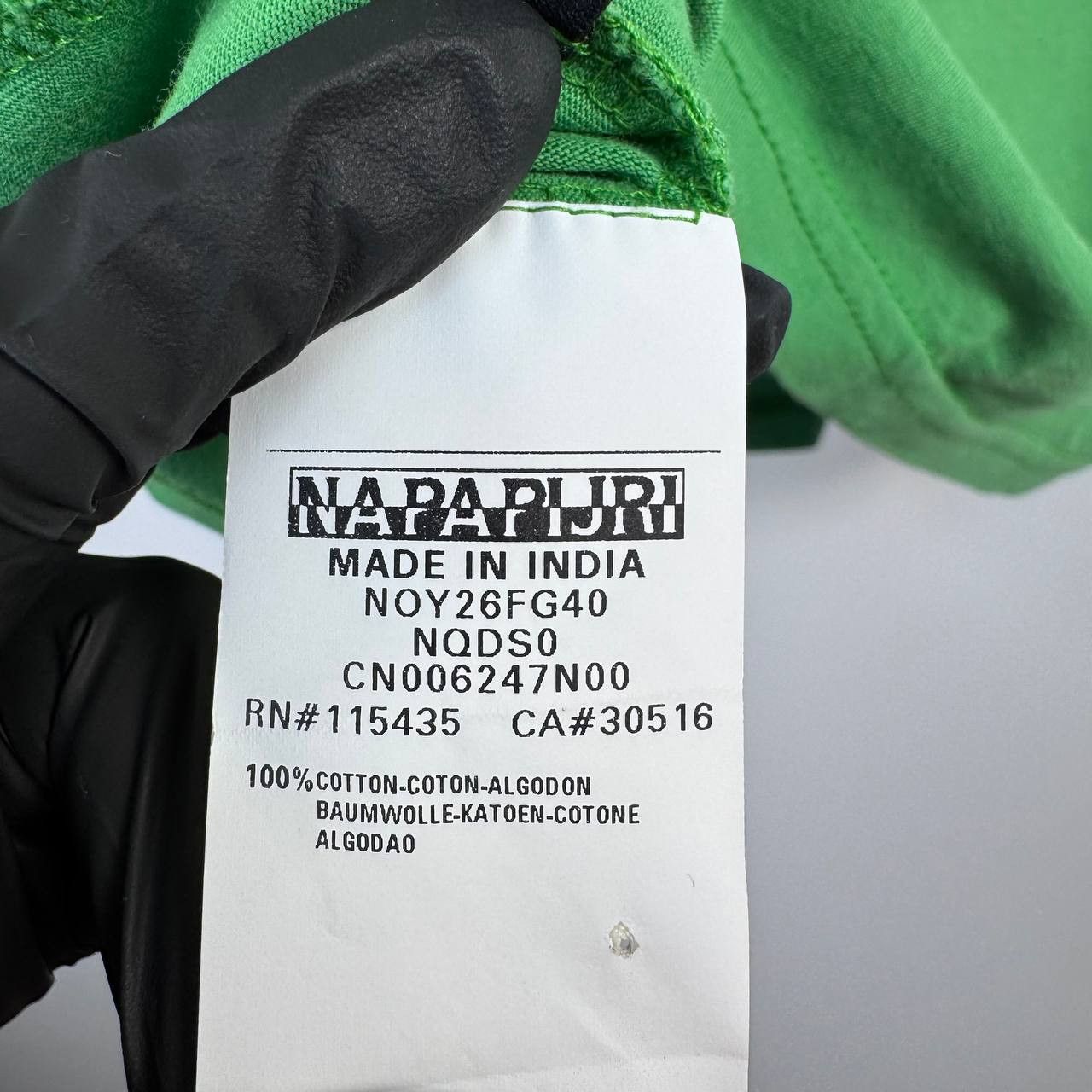 Napapijri Napapijri T-Shirt Green Logo Flag Casual Outdoor Mens Size M Size US M / EU 48-50 / 2 - 5 Thumbnail