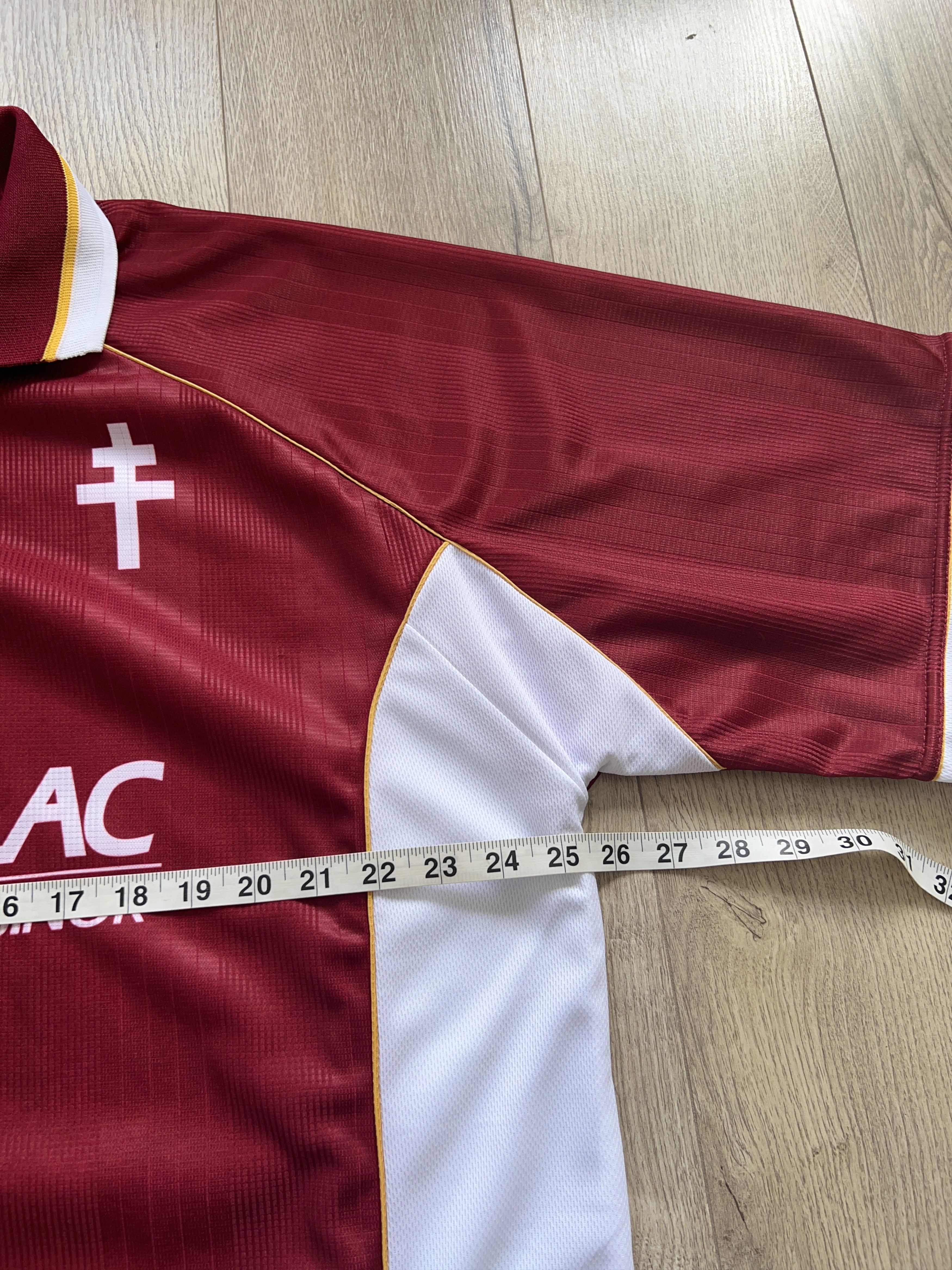 Puma Puma FC Metz France 1998 1999 Home Football Soccer Shirt Size US XL / EU 56 / 4 - 6 Thumbnail
