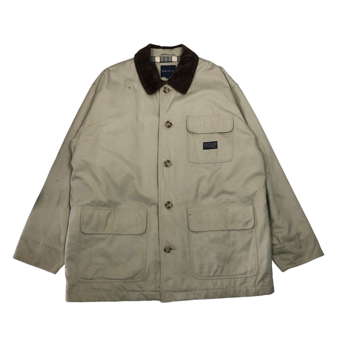Japanese Brand 🔥VINTAGE CHORE WORK JACKET UNIQLO BLANKET TARTAN ISSEYMIYAK Size US L / EU 52-54 / 3 - 2 Thumbnail