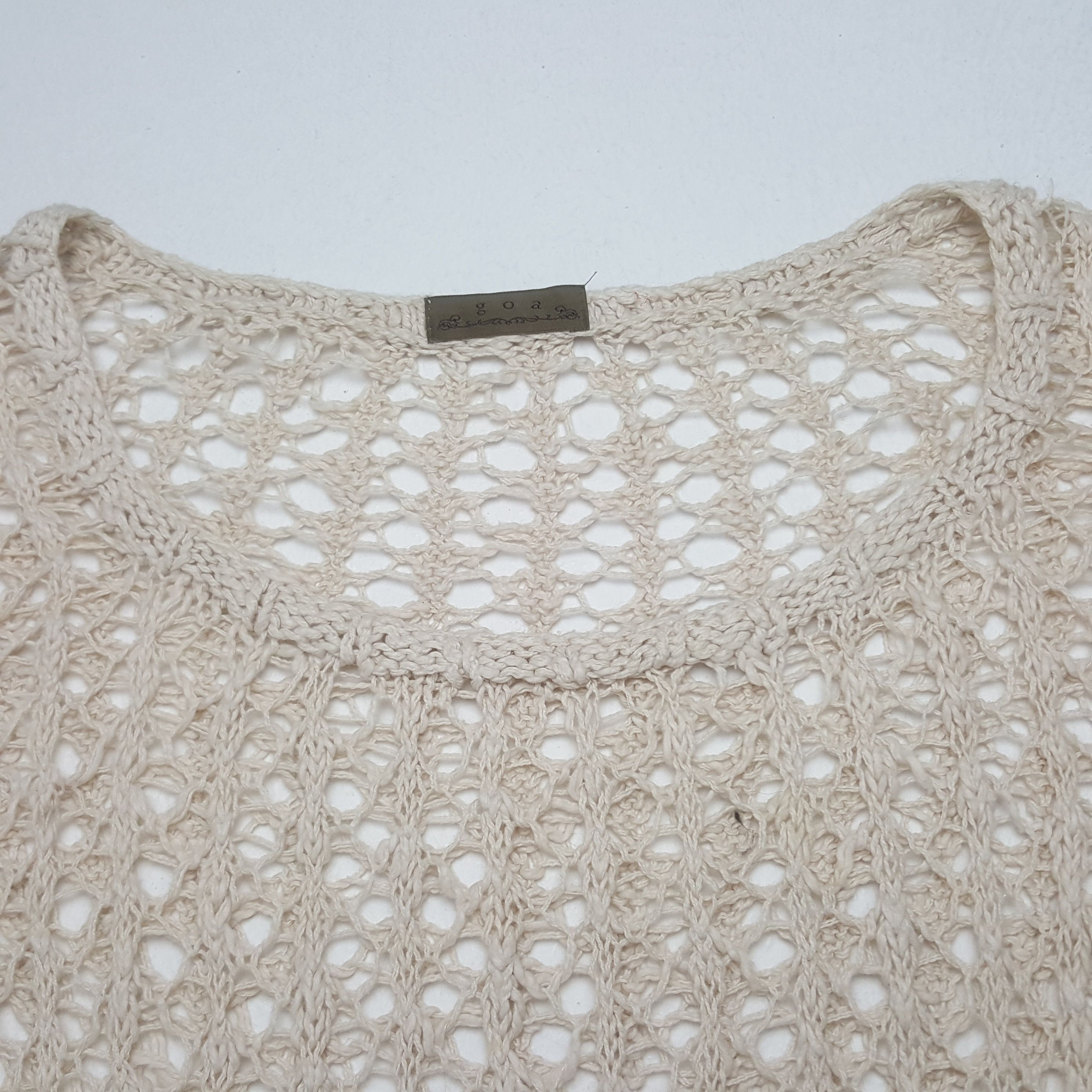 If Six Was Nine × Japanese Brand × Vintage Vintage GOA Knitwear Japanese Shirt Size L / US 10 / IT 46 - 2 Thumbnail