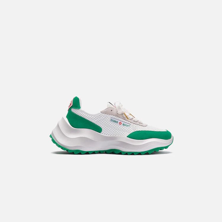 Casablanca o1mle0326 Atlantis Sneakers in White/Green Size US 12.5 / EU 45-46 - 1 Thumbnail
