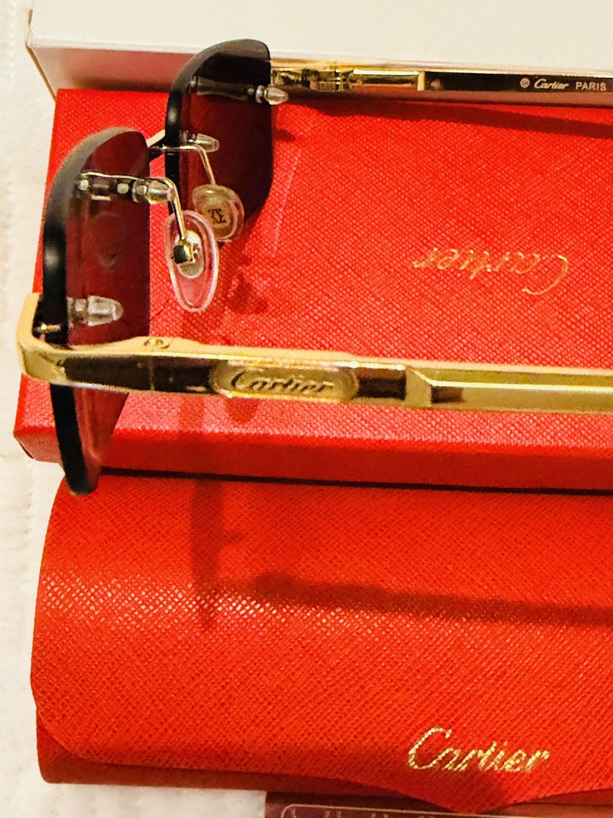 Cartier Cartier CT00550 black rimless sunglasses Size ONE SIZE - 10 Thumbnail