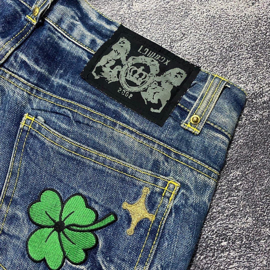 Beauty Beast lowbox distressed denim fading Size US 33 - 5 Thumbnail