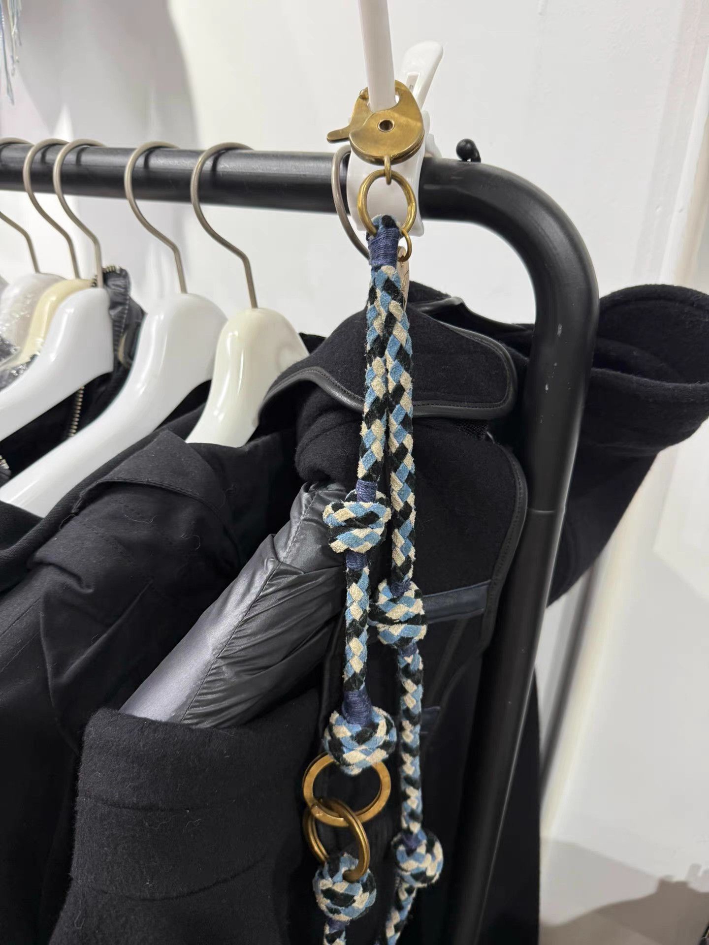 Takahiromiyashita The Soloist. The soloist Leather Patchwork Woven Belt Chain K20 Size ONE SIZE - 3 Thumbnail
