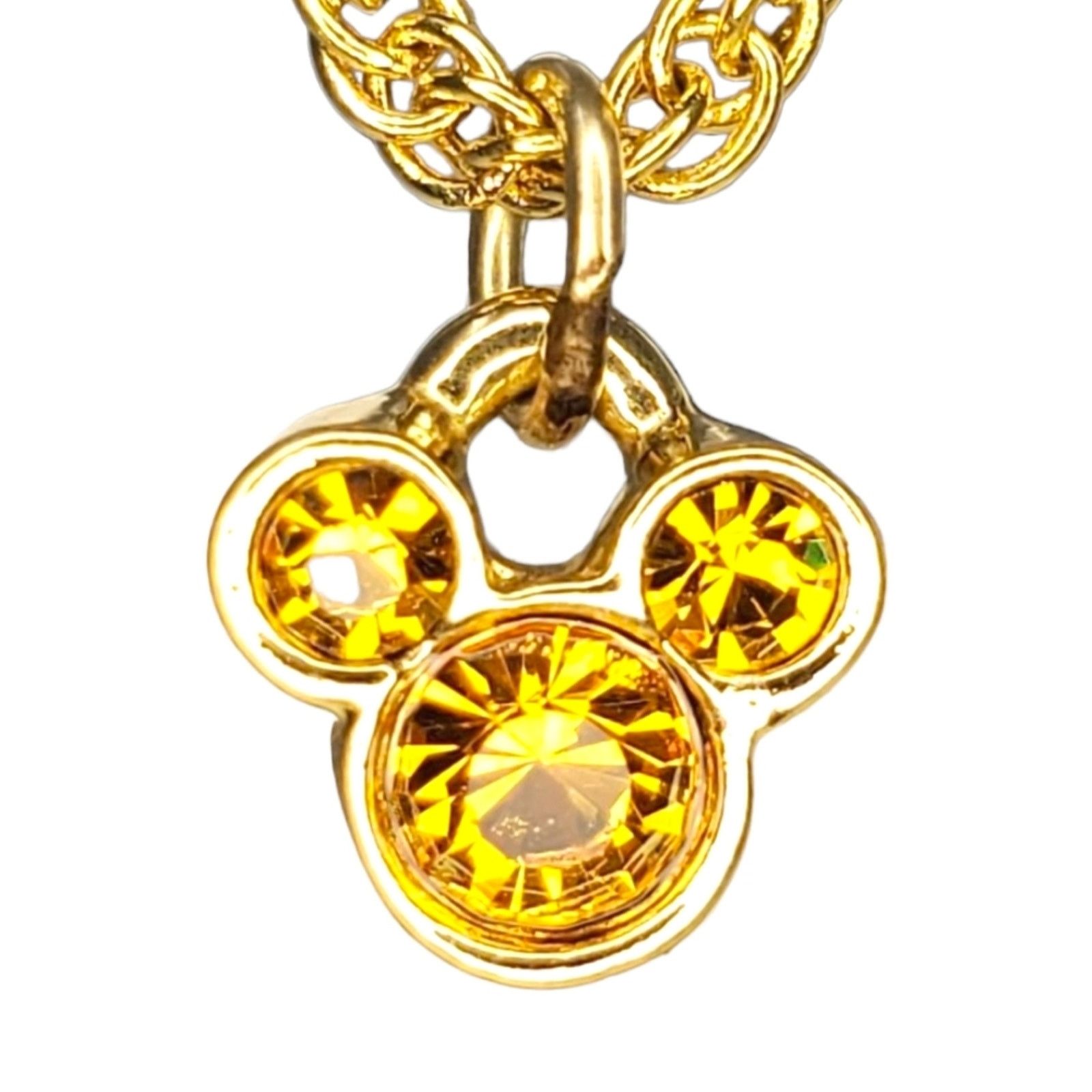 Disney Disney Mickey Mouse November Birthstone Necklace Size ONE SIZE - 1 Thumbnail