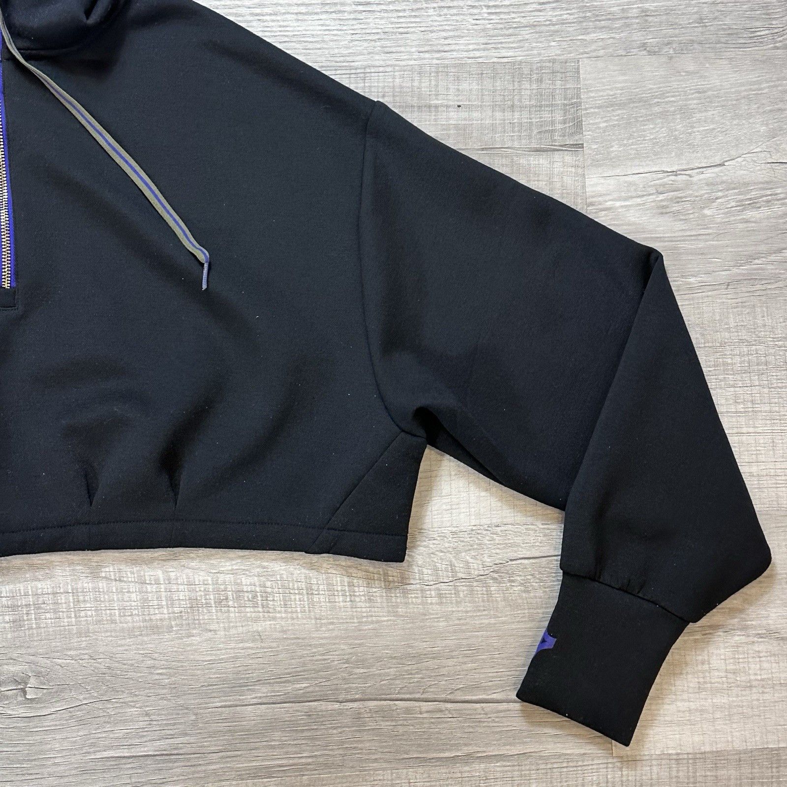 Mizuno Mizuno Reputation Ronda Rousey Cropped Hoodie 1/4 Zip Medium Size M / US 6-8 / IT 42-44 - 4 Thumbnail