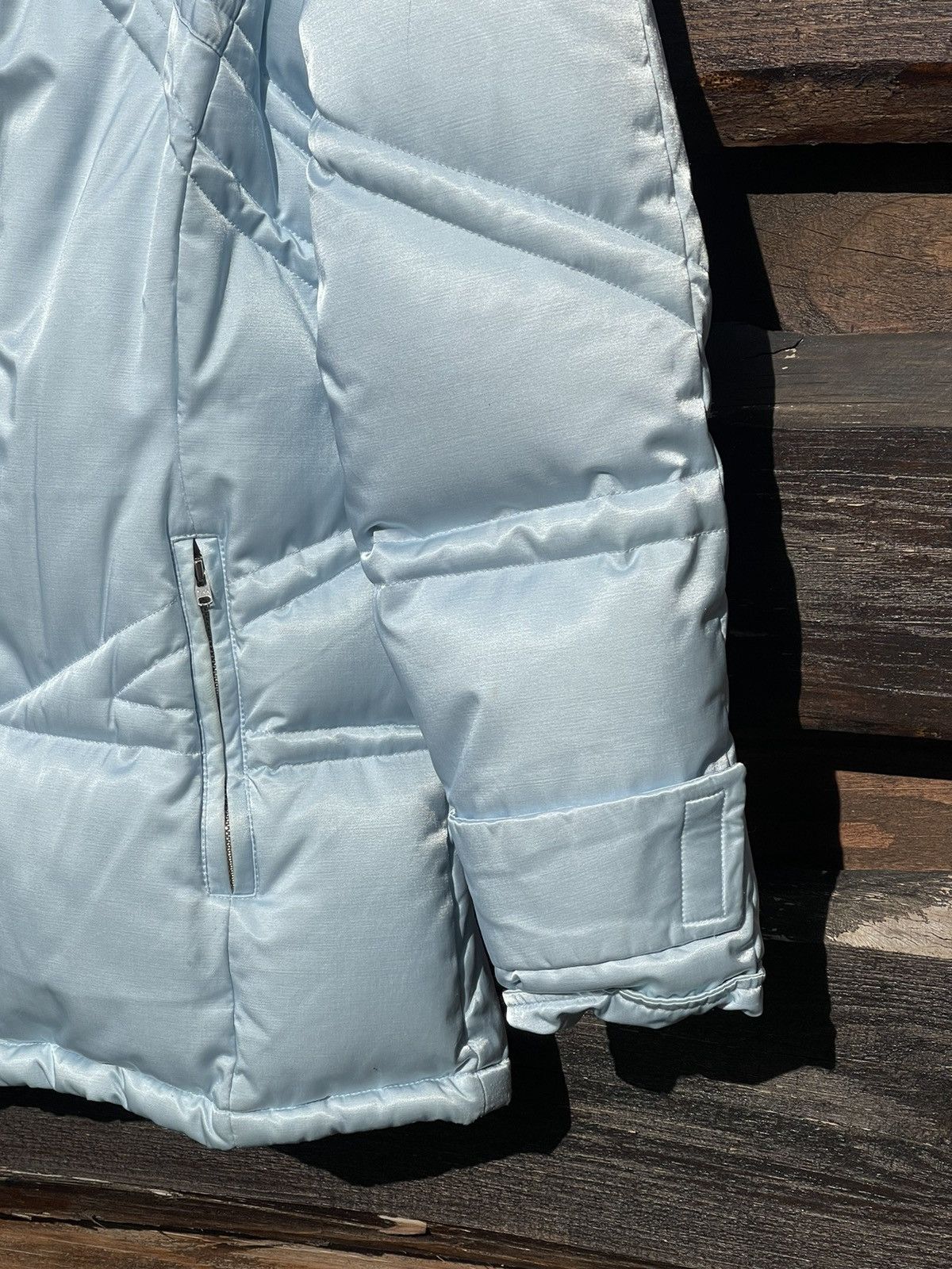 Mugler 90’s Mugler sky blue vintage puffer jacket Size S / US 4 / IT 40 - 14 Thumbnail