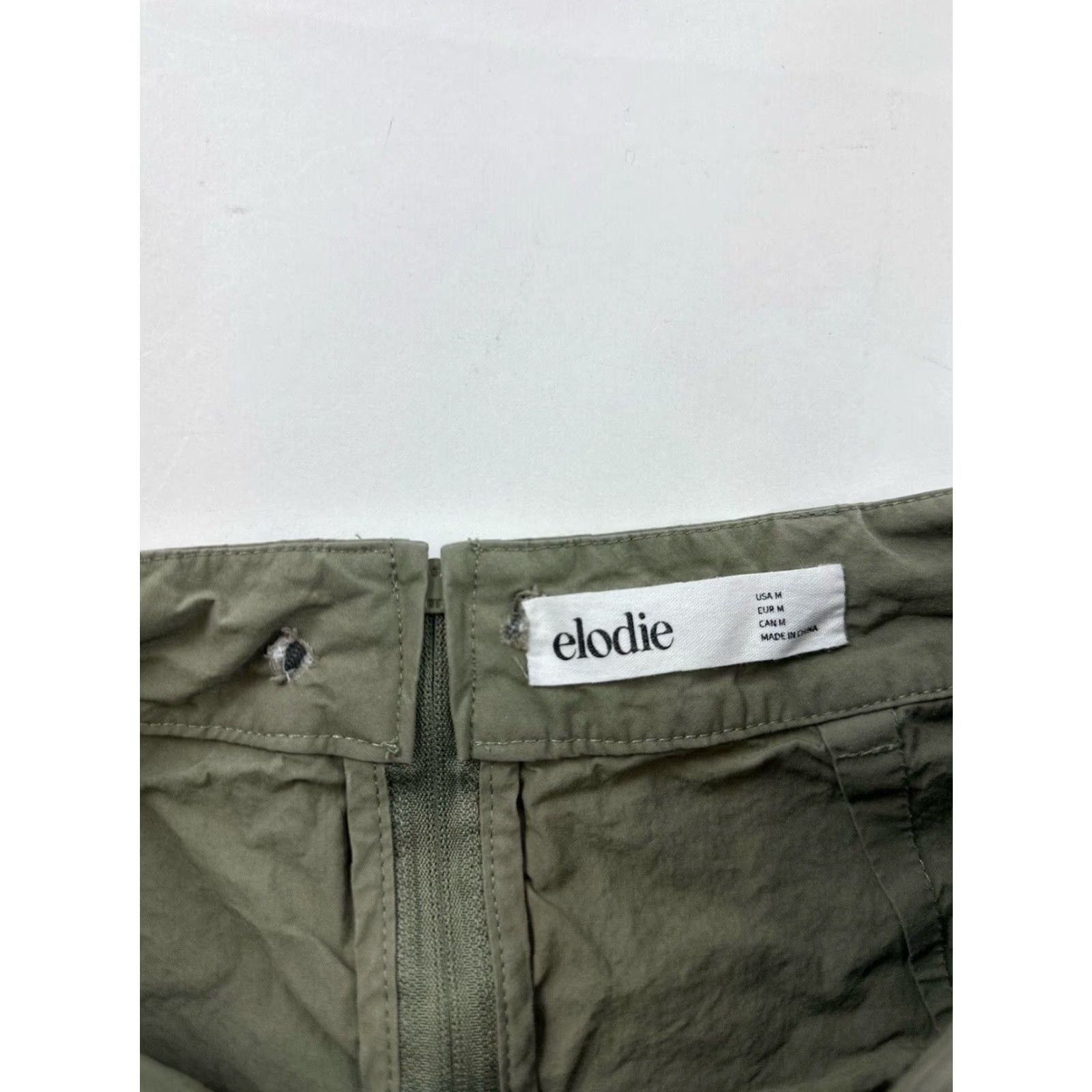 Vintage Elodie Skirt Women’s M Medium Green Cargo Mini Gorpcore Trail Size 32" / US 10 / IT 46 - 3 Thumbnail