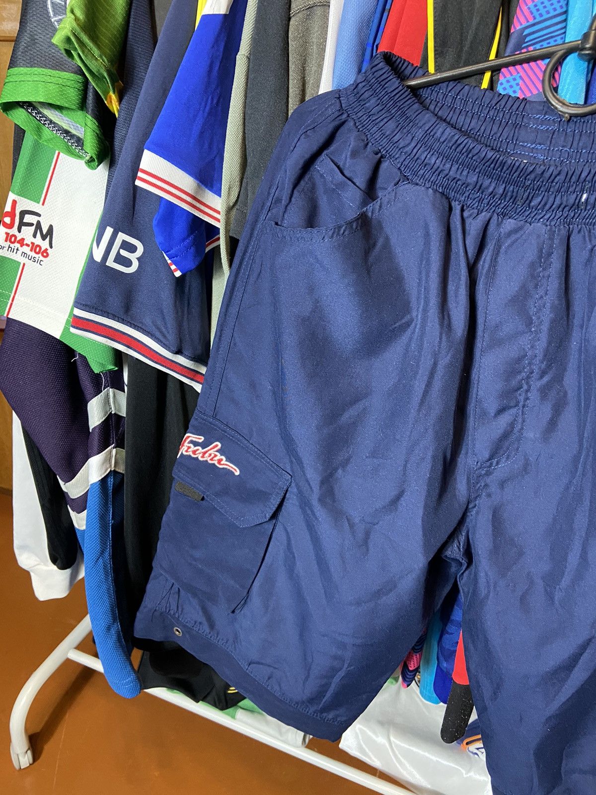 Fubu × Vintage FUBU VINTAGE Y2K NYLON RAP SHORTS SKATEBOARD STYLE Size US 32 / EU 48 - 3 Thumbnail
