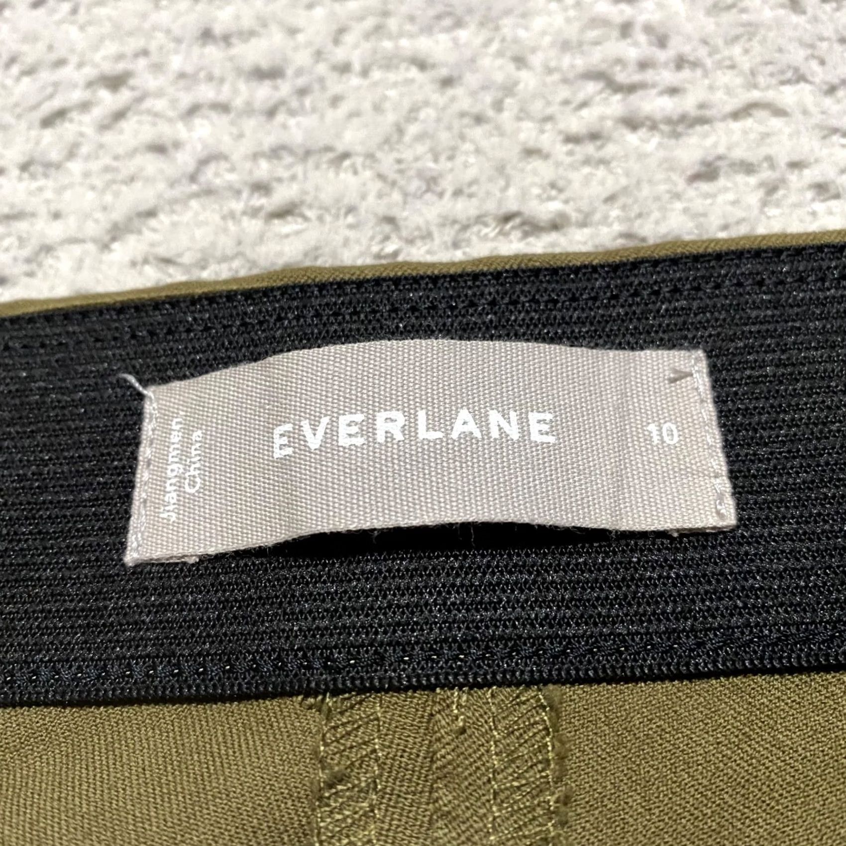 Everlane Everlane Dress Pants Green Skinny High Rise Jacket not? Size 32" / US 10 / IT 46 - 3 Thumbnail