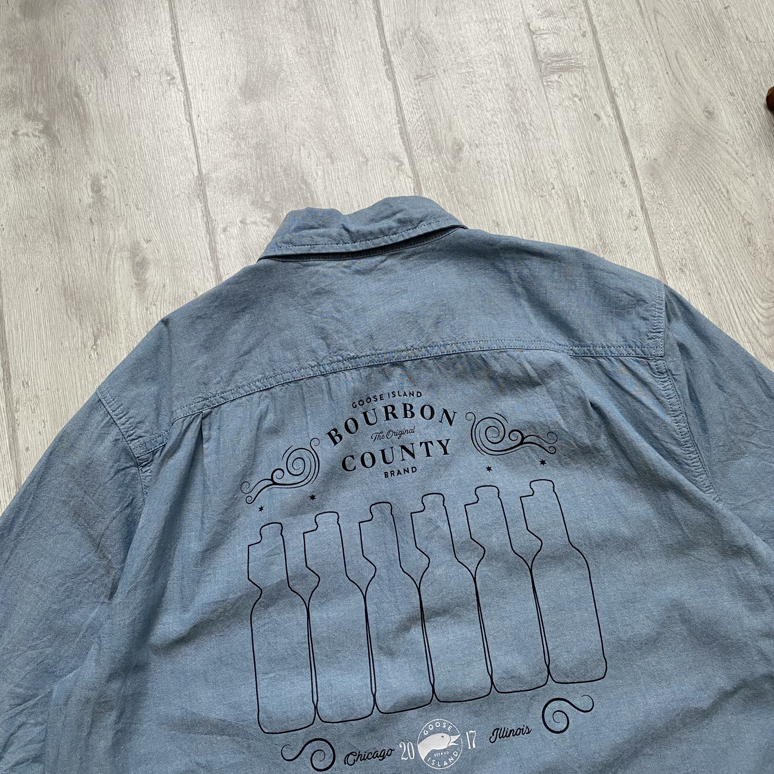 Carhartt 🥃 00s Carhartt Shirt Burbon Drink Promo Short sleeve Size US L / EU 52-54 / 3 - 4 Thumbnail