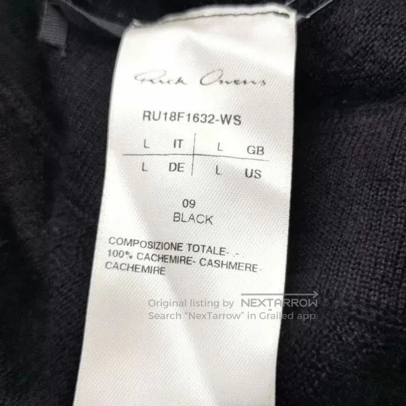 Rick Owens 2018aw Rick Owens Cashmere Solid Coat L. Size US L / EU 52-54 / 3 - 7 Thumbnail
