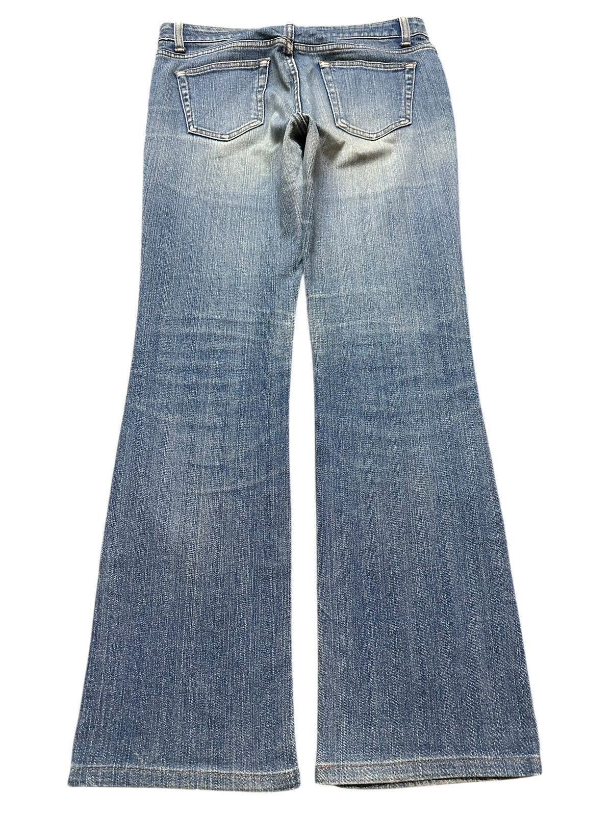 Japanese Brand Vintage Japanese Brand Blue Faded Wash Whisker Style Bootcut Size US 31 - 2 Thumbnail