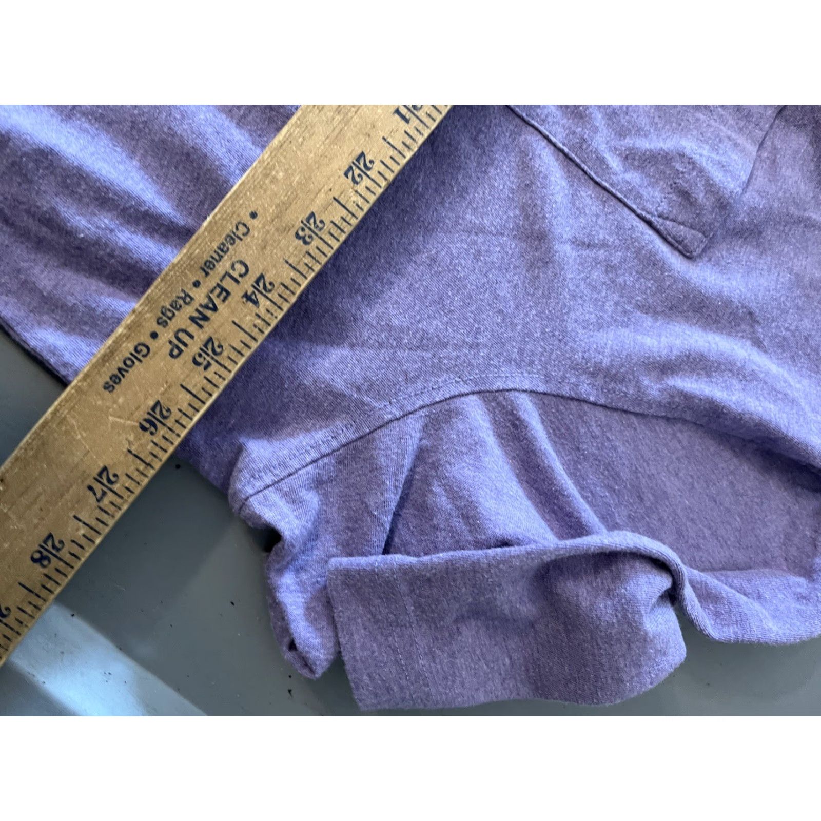 Croft & Barrow Croft & Barrow T-Shirt Men's - Shirt - XXL - Purple - Easy-Care - Cotton Blend - Short Sleeve - Round Neck - Casual - Solid - Colorful - Regular Fit Size US XXL / EU 58 / 5 - 5 Thumbnail