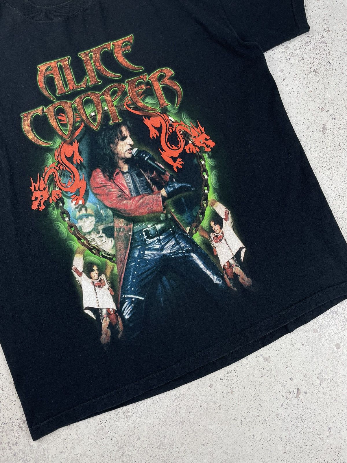 Band Tees × Vintage Vintage Alice Cooper 2000’s Tour Rock Band Tee T-Shirt Size US XL / EU 56 / 4 - 3 Thumbnail