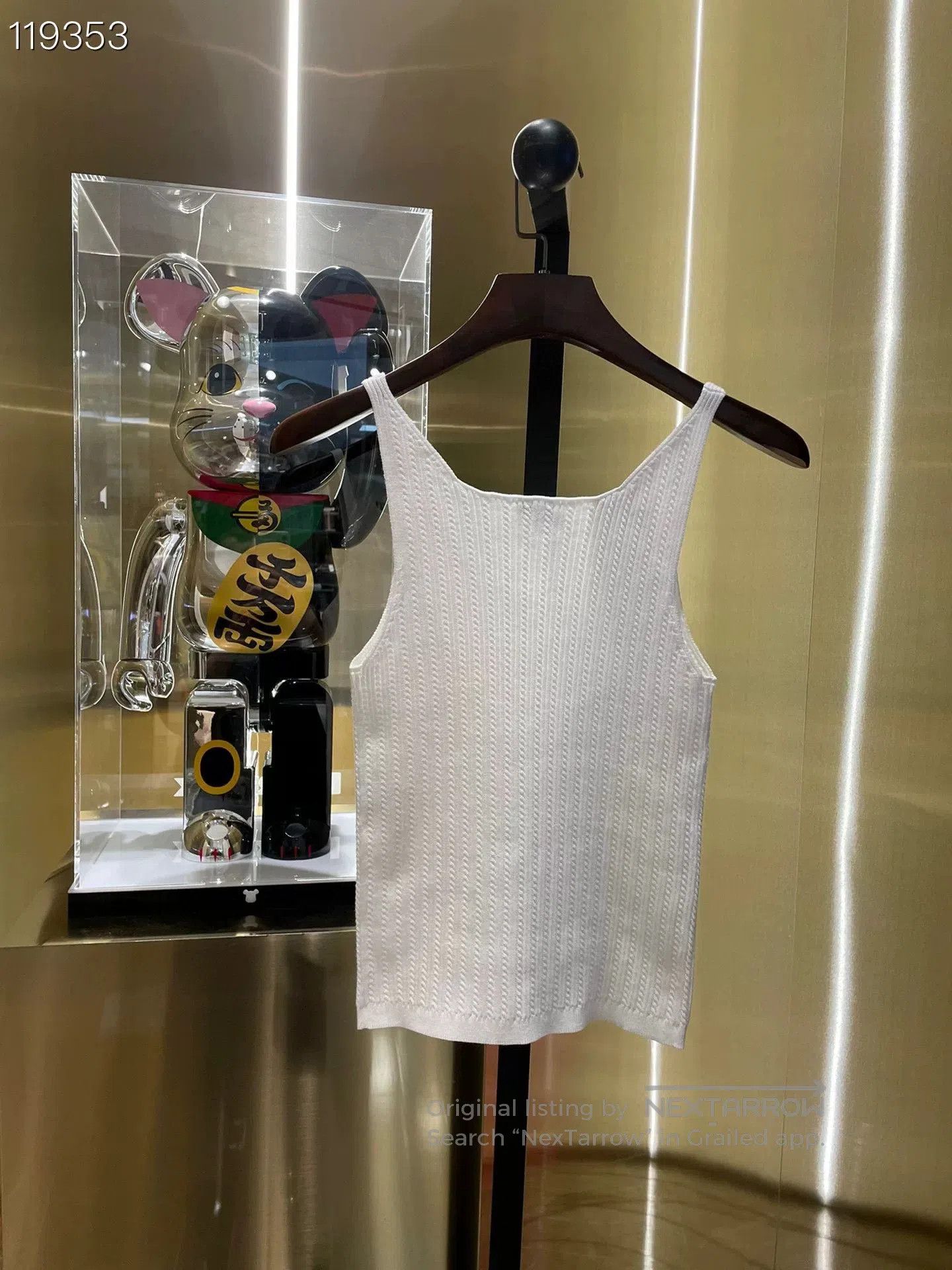 Chanel Chanel 22SS White Camisole Size 38. Size S / US 4 / IT 40 - 2 Thumbnail
