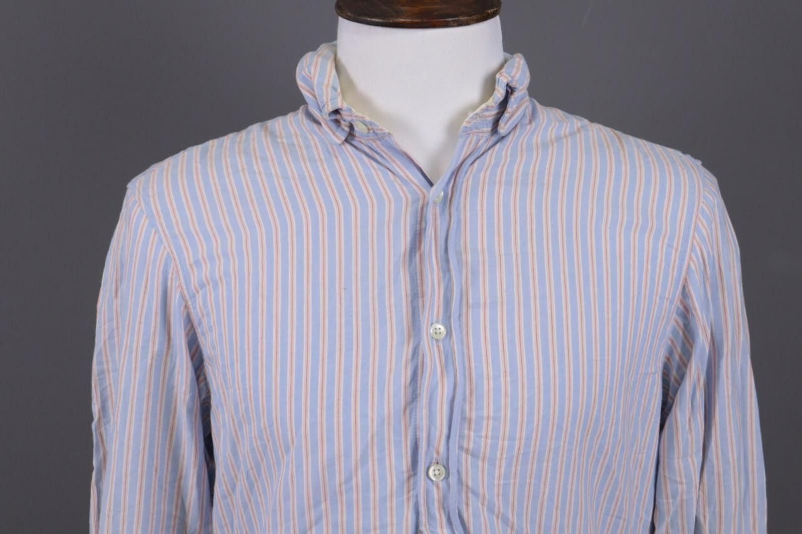 Hugo Boss Hugo Boss Multicolor Striped Floral Shirt Size M Size US M / EU 48-50 / 2 - 2 Thumbnail