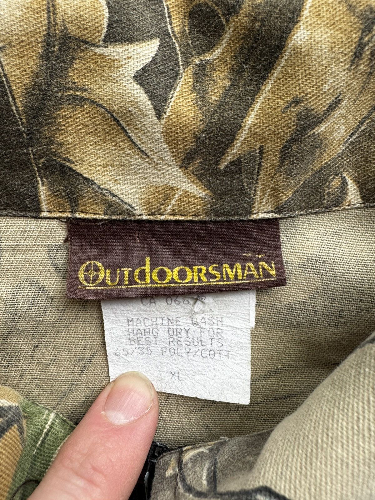 Carhartt CRAZY VINTAGE 90's REALTREE JACKET Size US XL / EU 56 / 4 - 5 Thumbnail