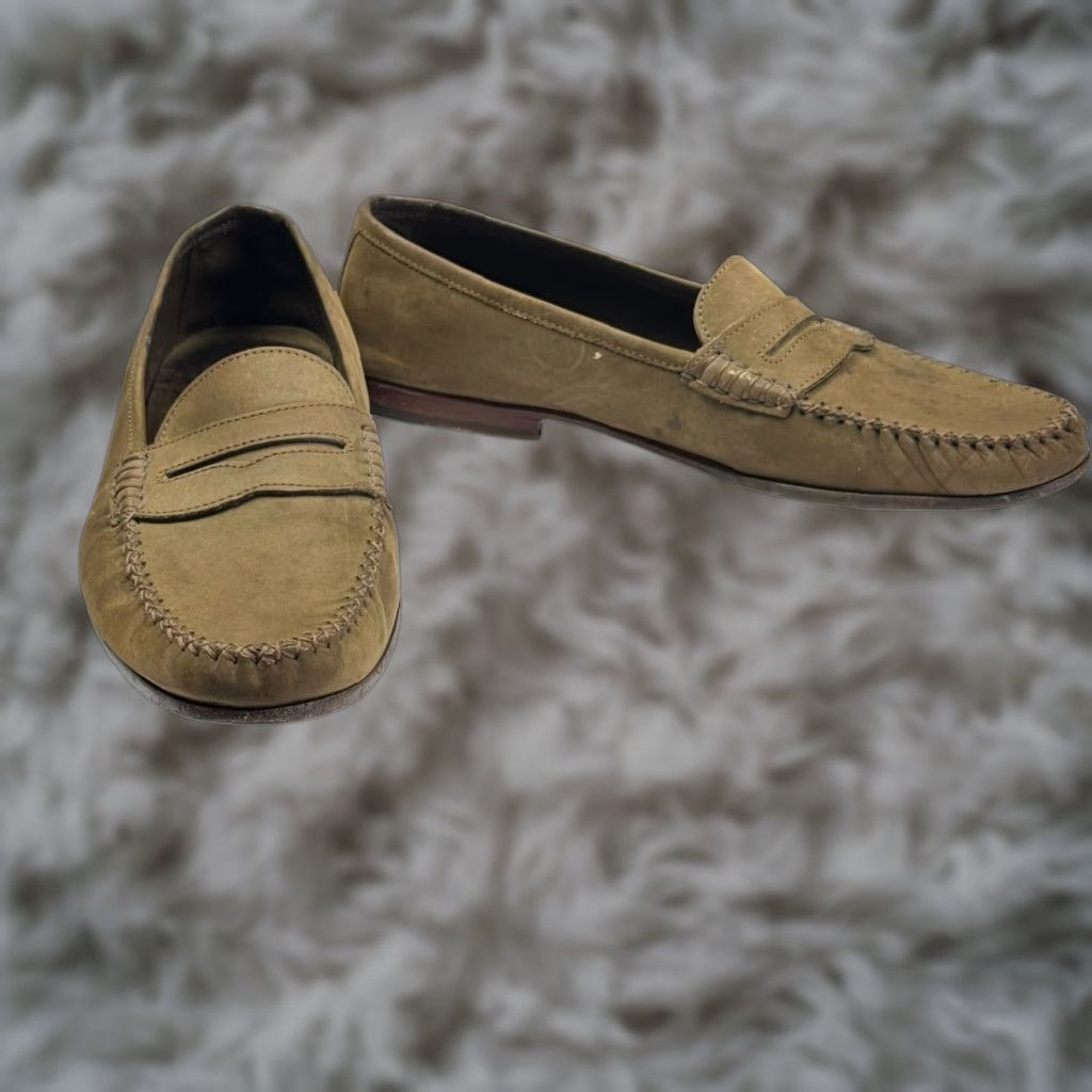Salvatore Ferragamo suede loafers with logo size 11.5 Salvatore Ferragamo Suede Loafers Size 11.5 D Men main image 4