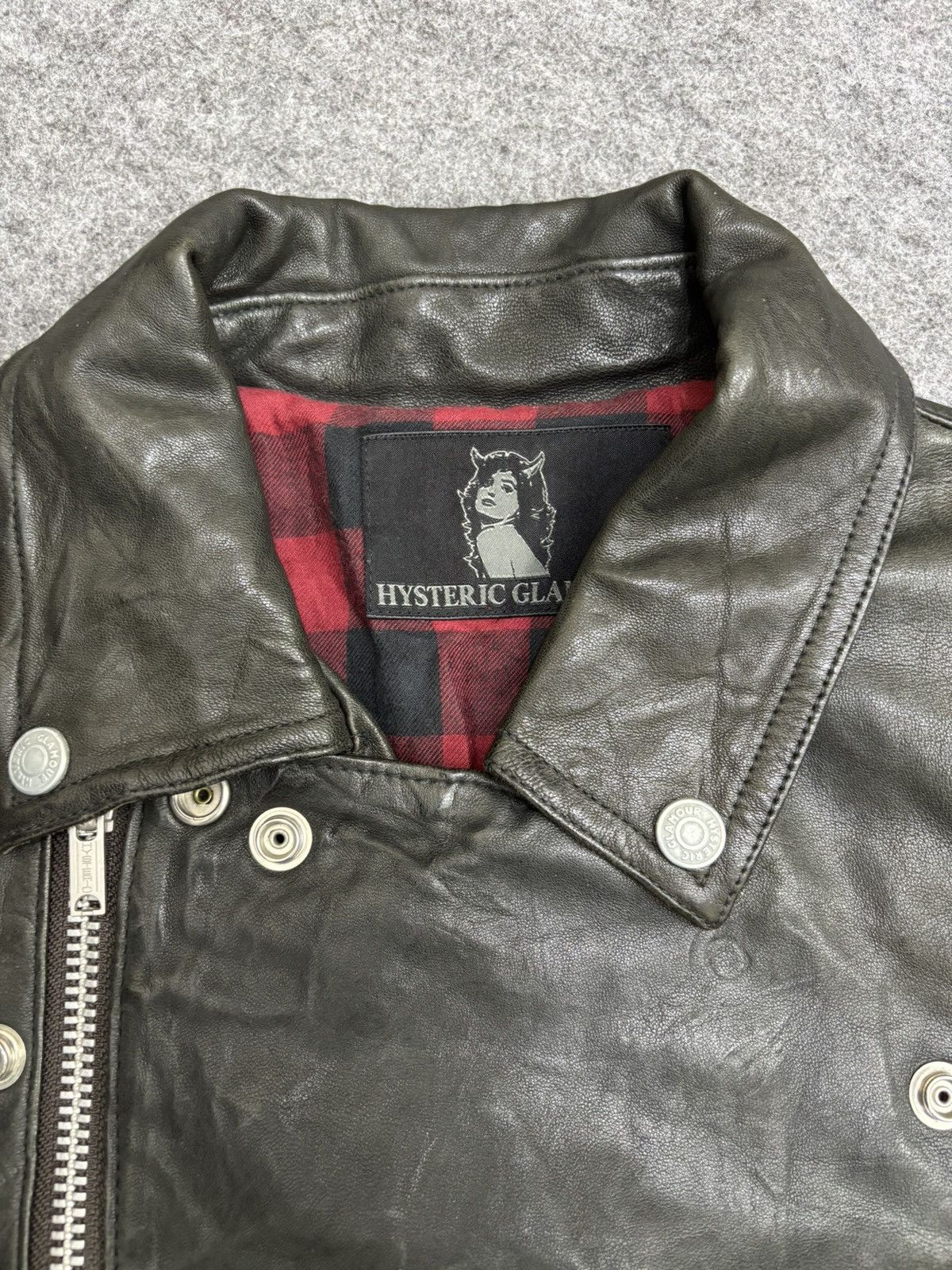 Hysteric Glamour 💥Archival💥Vtg Hysteric Glamour Sheepskin Biker Jacket F592 Size US M / EU 48-50 / 2 - 4 Thumbnail