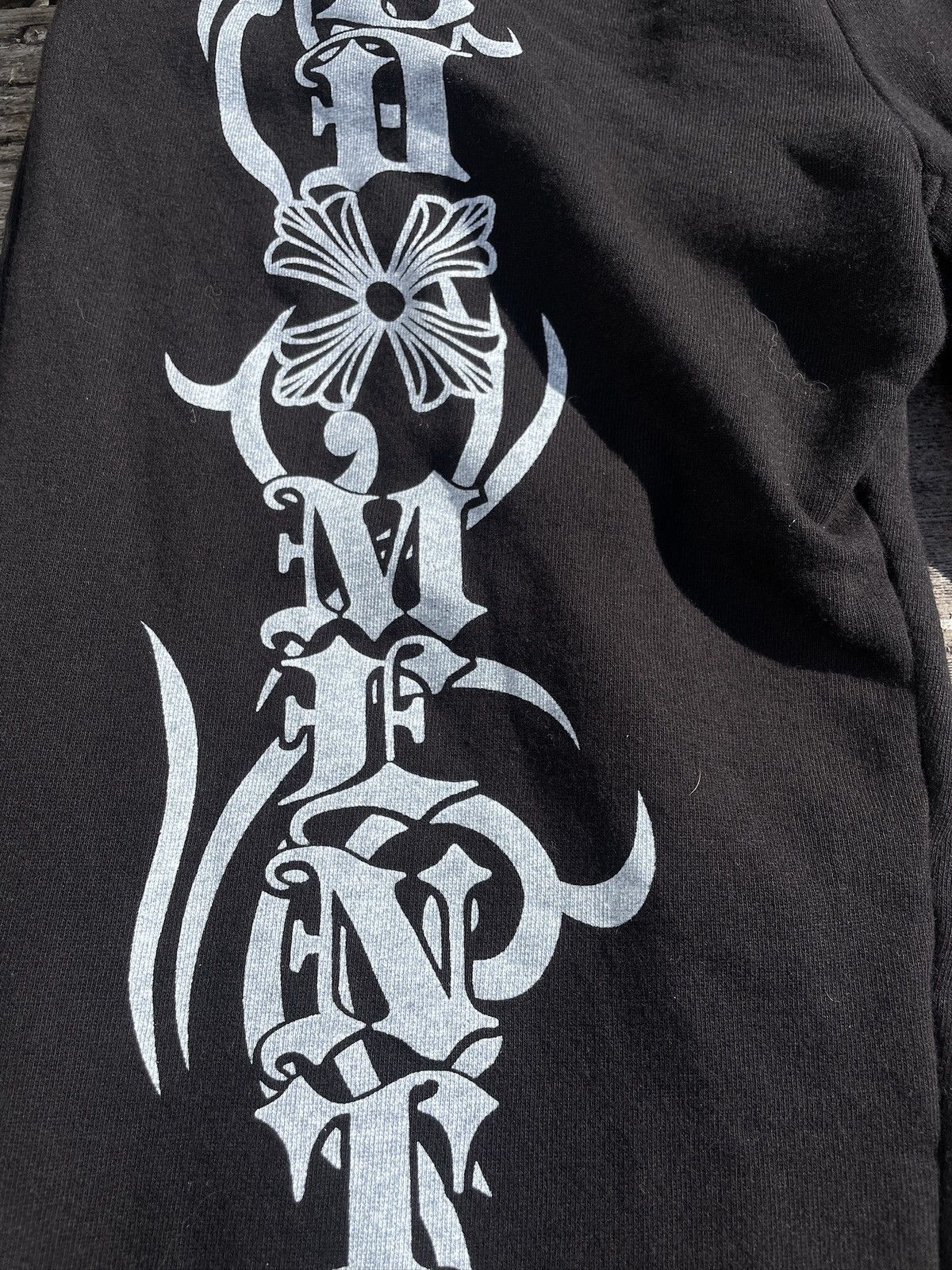 If Six Was Nine 2000s Japanese archive Vkei Gyaruo Cross Poem Sweat Pants Size US 30 / EU 46 - 6 Thumbnail