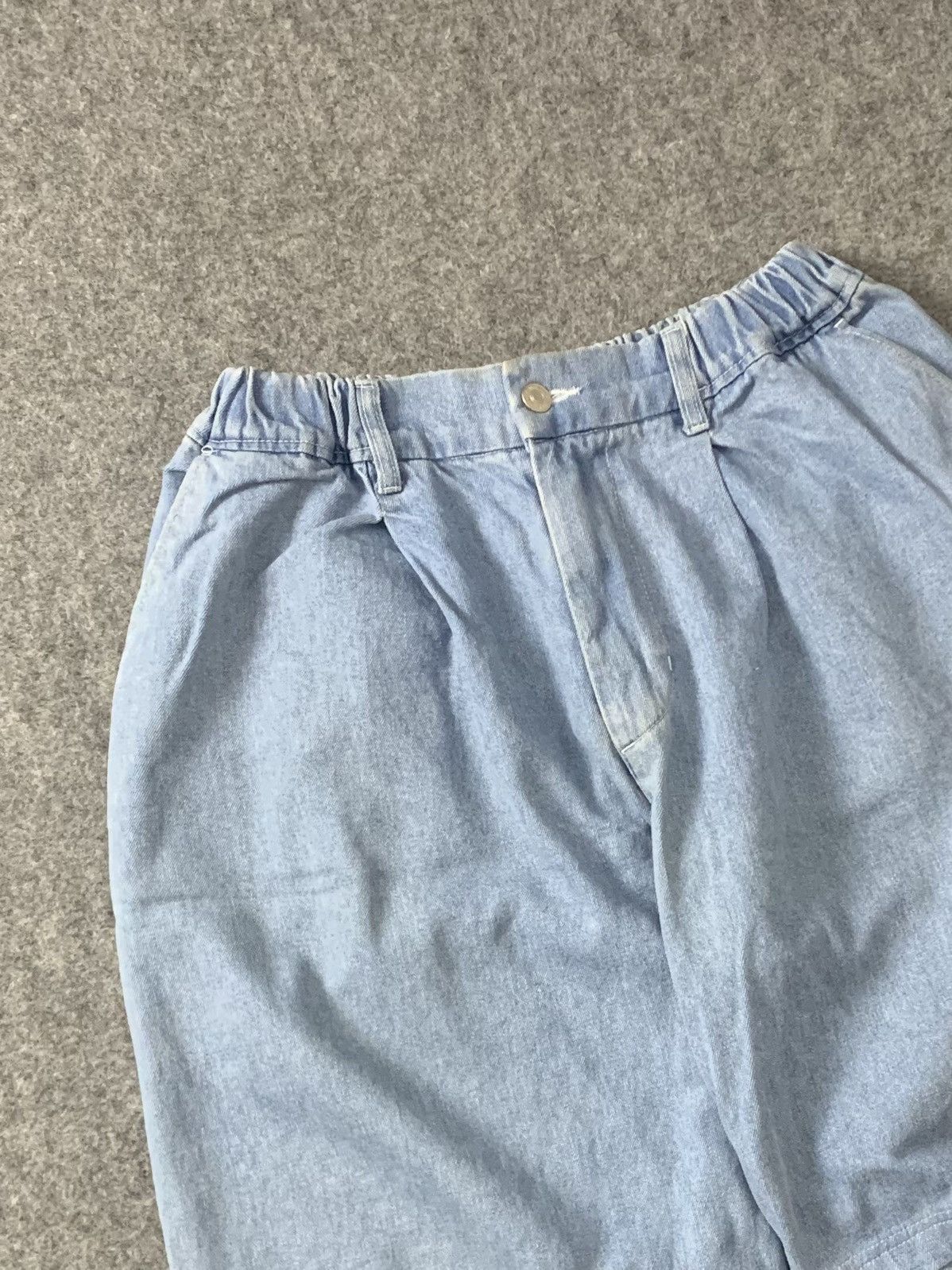 Other Vintage Blue Sky 'Lane' Y2K Baggy Fit Jortspants Size US 32 / EU 48 - 6 Thumbnail