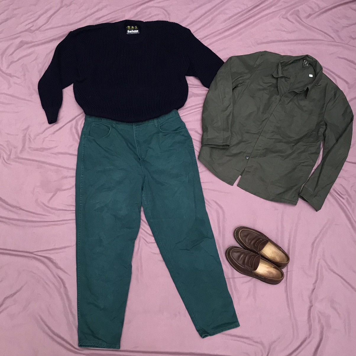 Other U.S MADE TALON ZIPPER vintage cotton canvas work pants Size US 38 / EU 54 - 6 Thumbnail