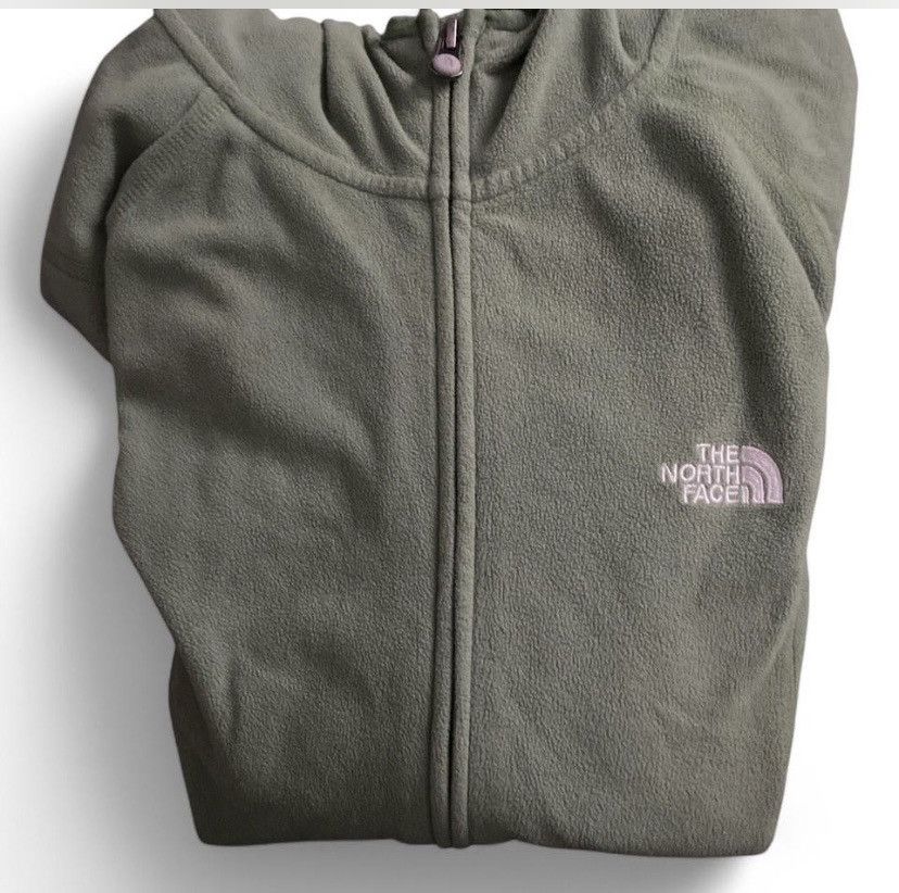 The North Face TKA 100 Masonic Hooded Fleece Jacket Size L / US 10 / IT 46 - 2 Thumbnail