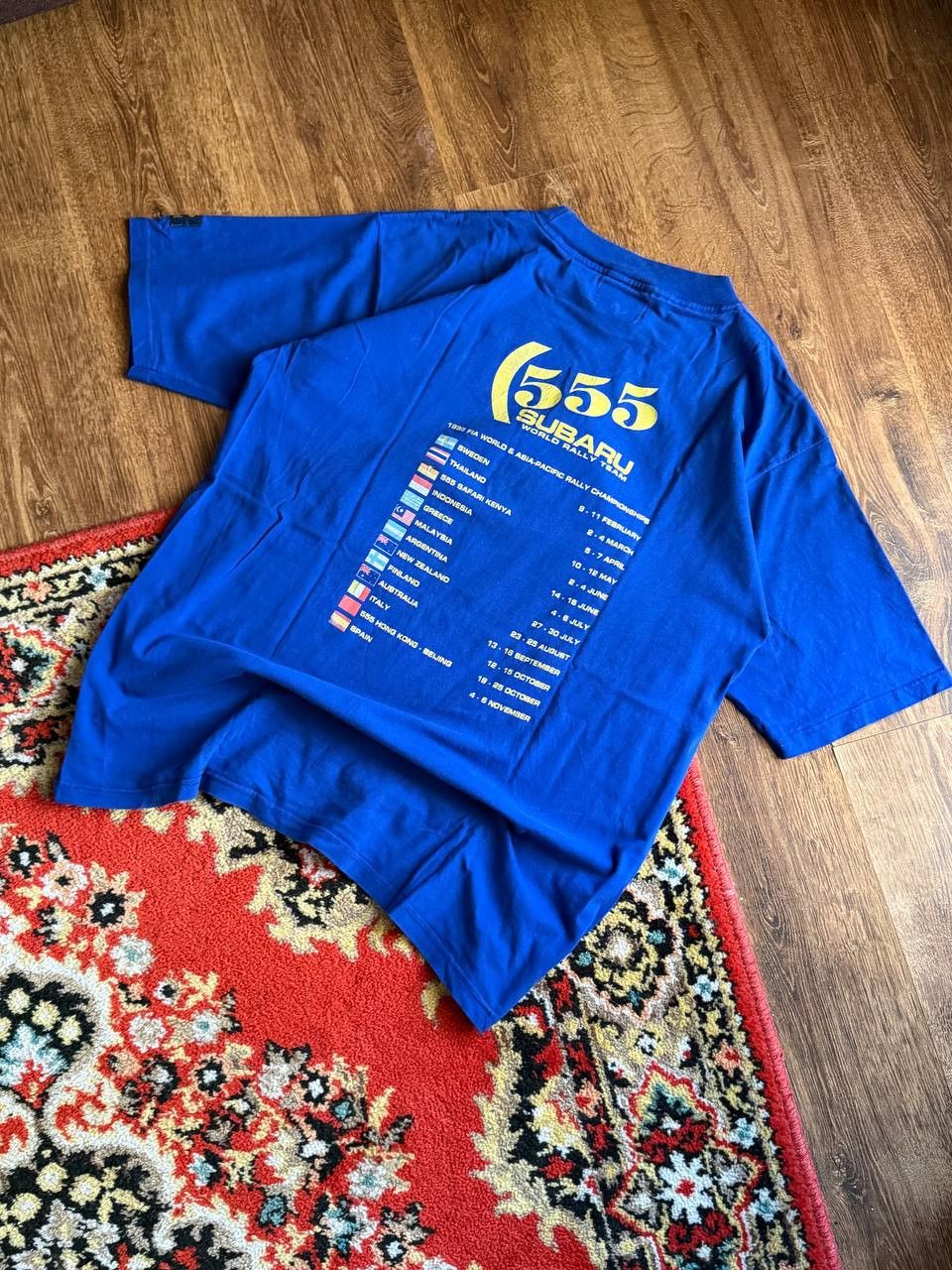 Vintage Vintage Subaru 1996 Team Logo Y2K Size US L / EU 52-54 / 3 - 11 Thumbnail