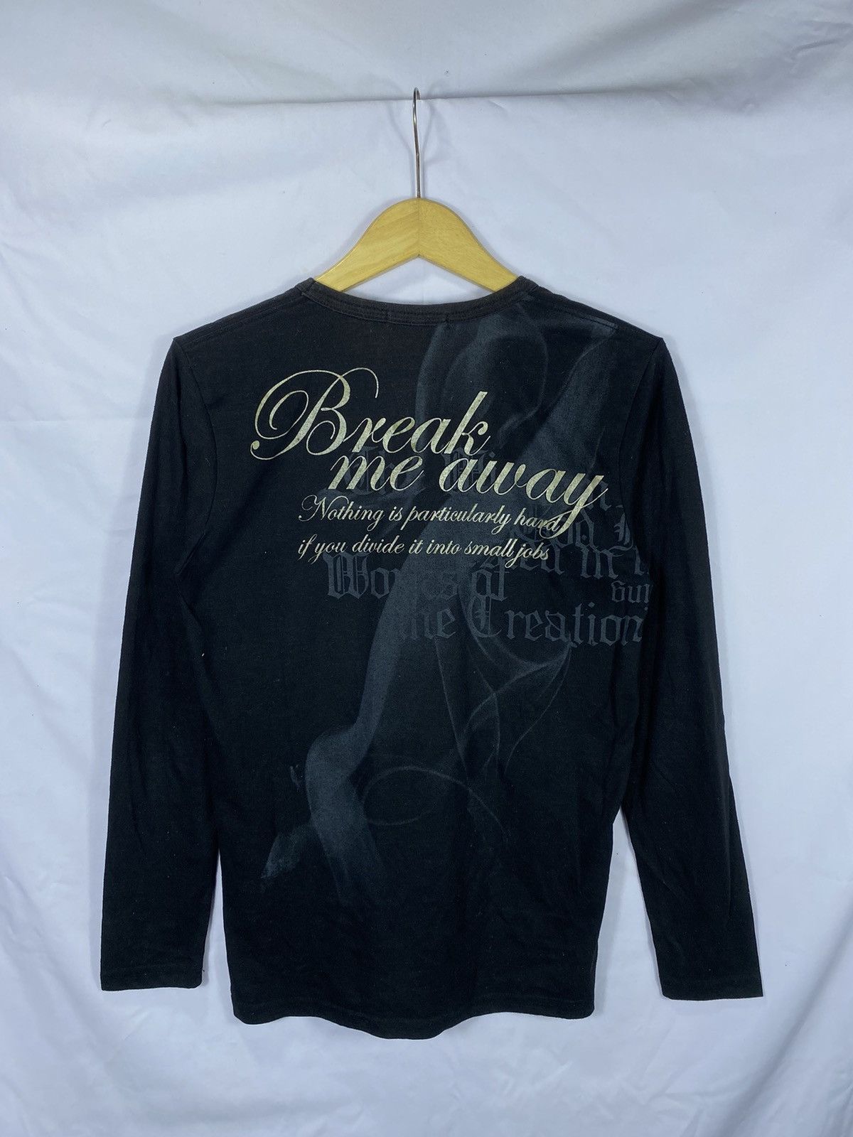 14th Addiction Clash Ahead poem gothic punk style long slevee Size US M / EU 48-50 / 2 - 2 Thumbnail