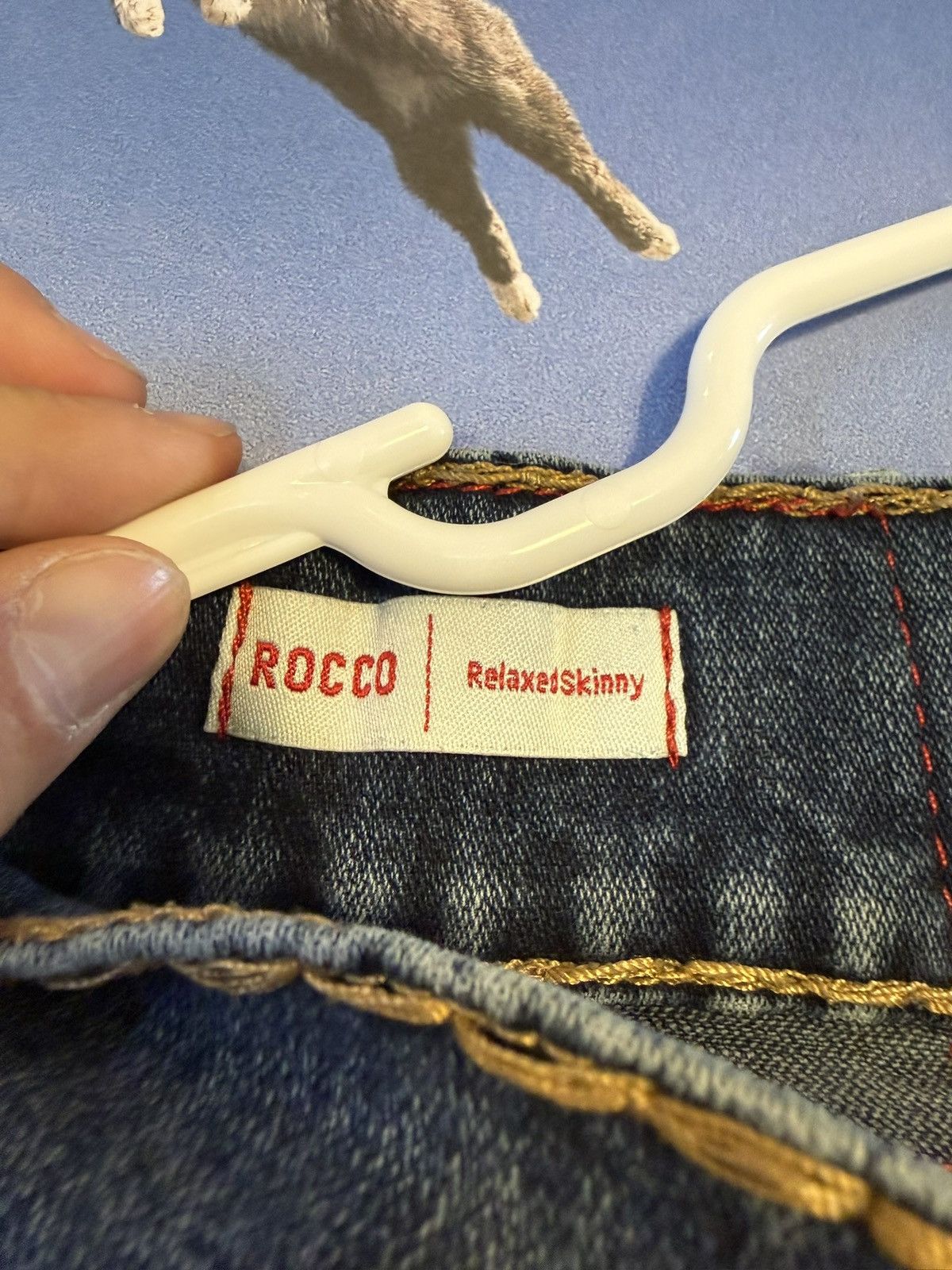 True Religion True Religion ROCCO Relaxed Skinny Jeans Size 29 Size 29" - 7 Thumbnail