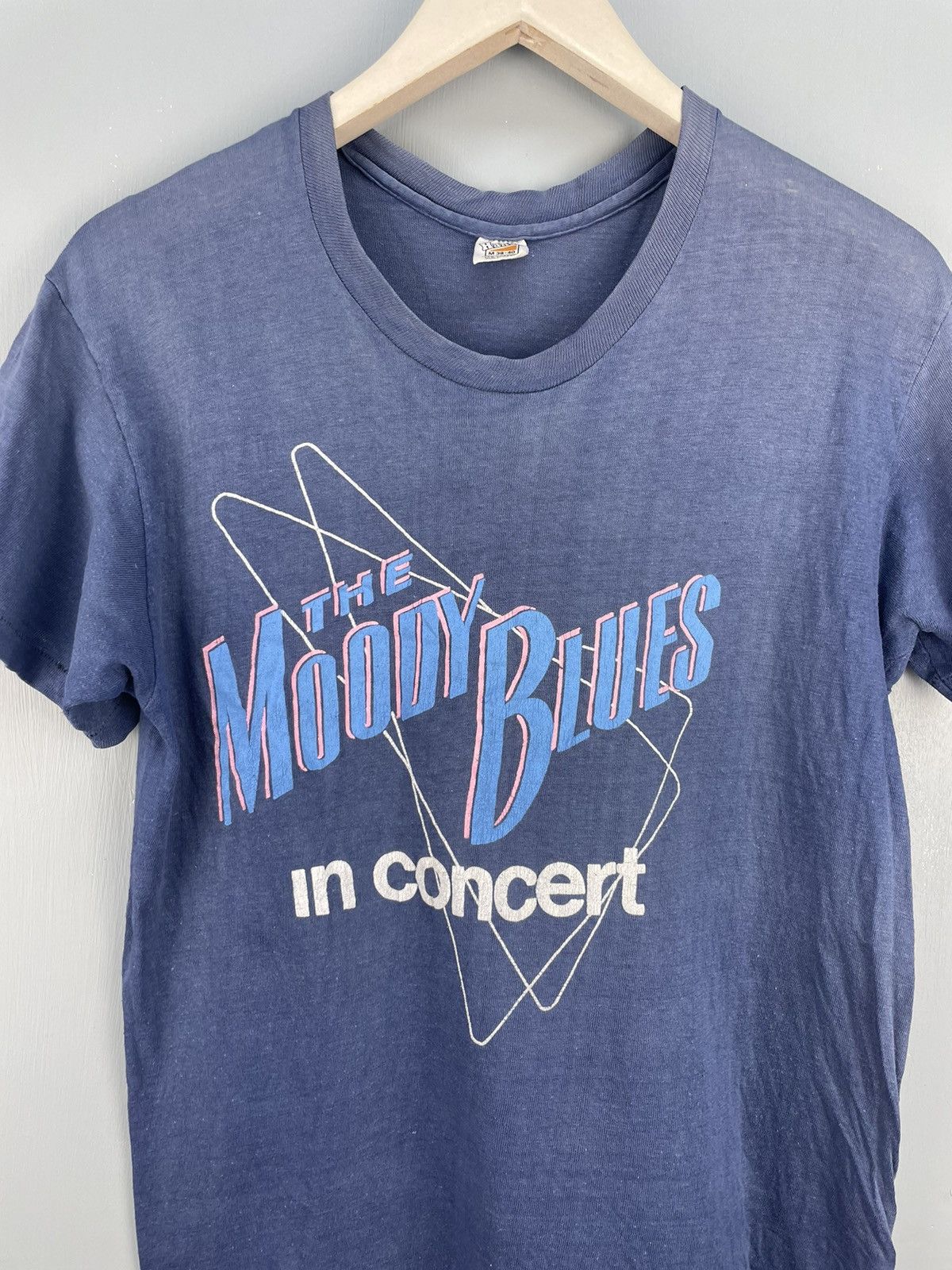 Band Tees Vintage 70s The Moody Blues rock band t shirt Size US S / EU 44-46 / 1 - 3 Thumbnail