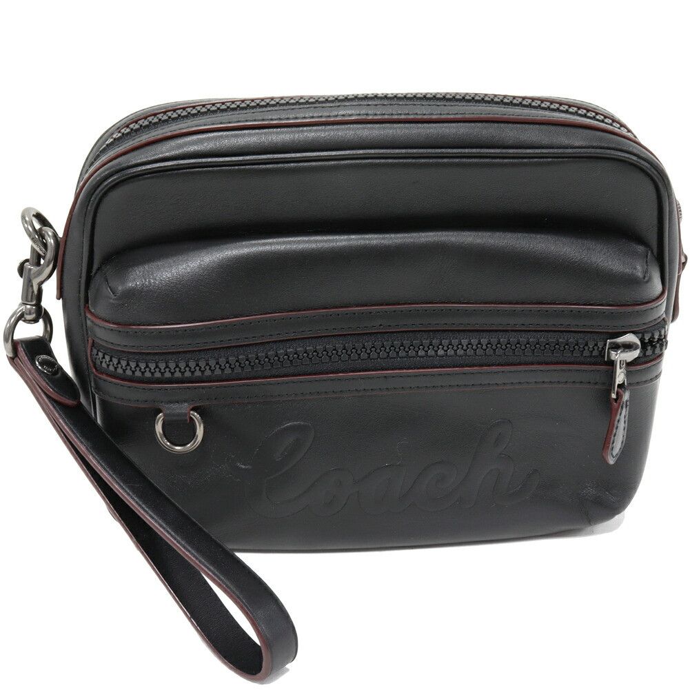 Coach Coach Coach F76861 Calf Clutch Bag Leather Clutch Bag F76861 DUTY FREE for USA Size ONE SIZE - 1 Thumbnail