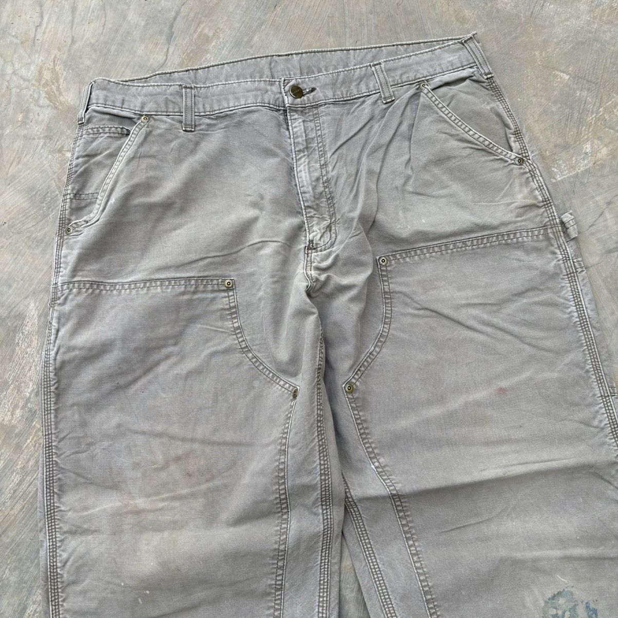 Carhartt Crazy Vintage Sunfaded Carhartt Double Knee B195 LBR Size US 38 / EU 54 - 2 Thumbnail