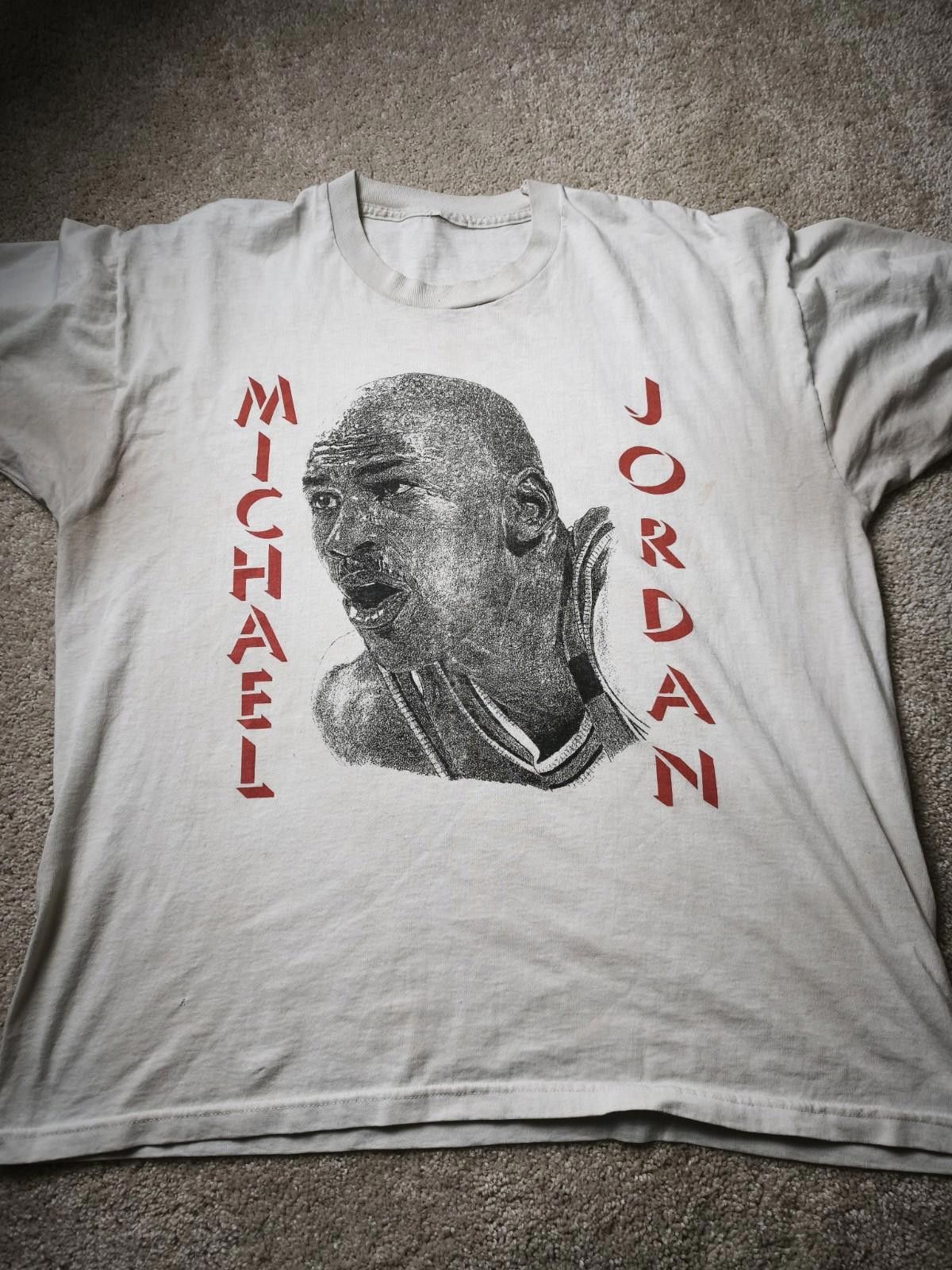 The Unbranded Brand michael jordan bulls t shirt L Large 90s Single Stitch Hem Size US L / EU 52-54 / 3 - 1 Thumbnail