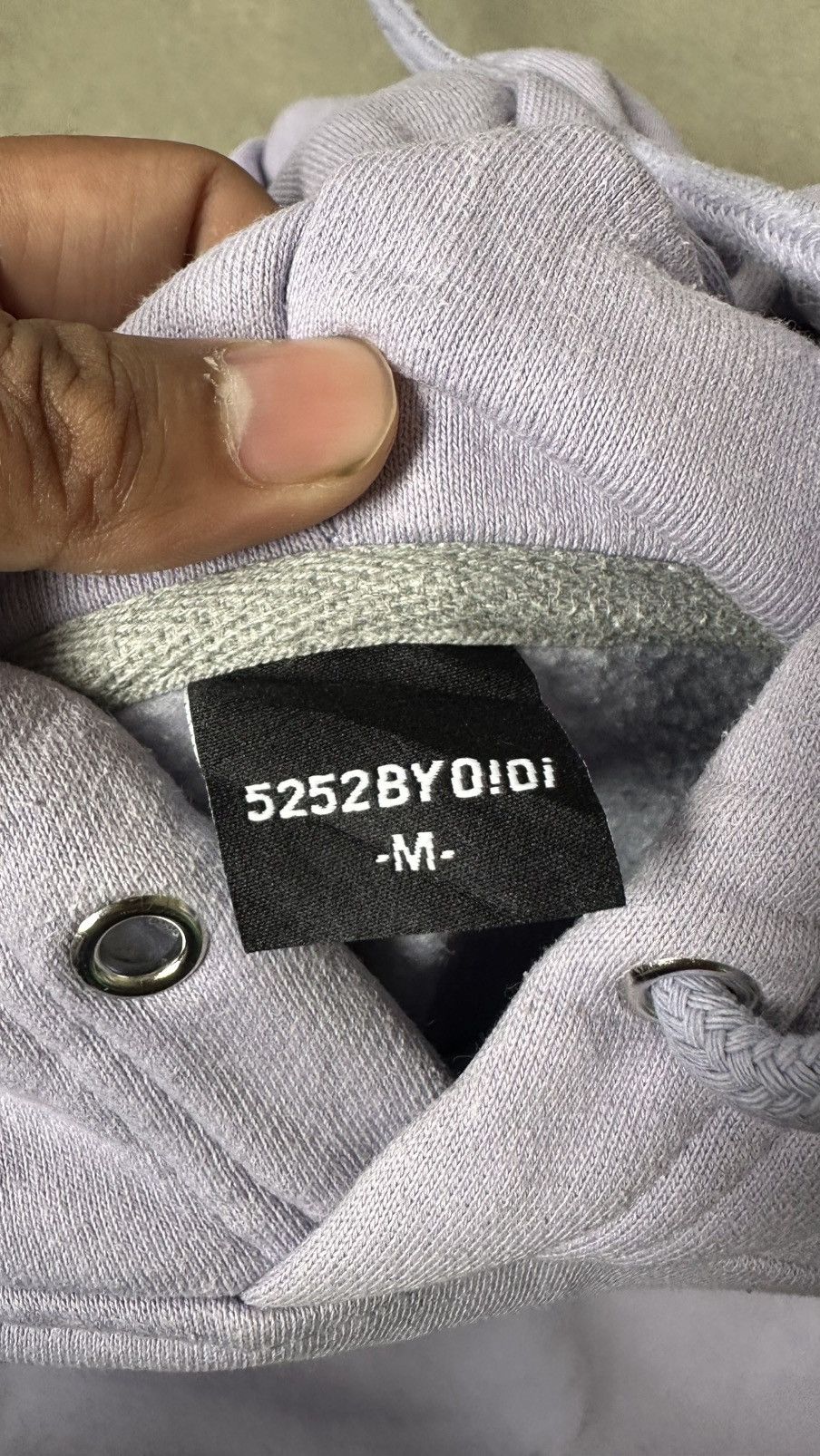Other OIOI 5252 PURPLE HEAVY HOODIE Size US XL / EU 56 / 4 - 8 Thumbnail