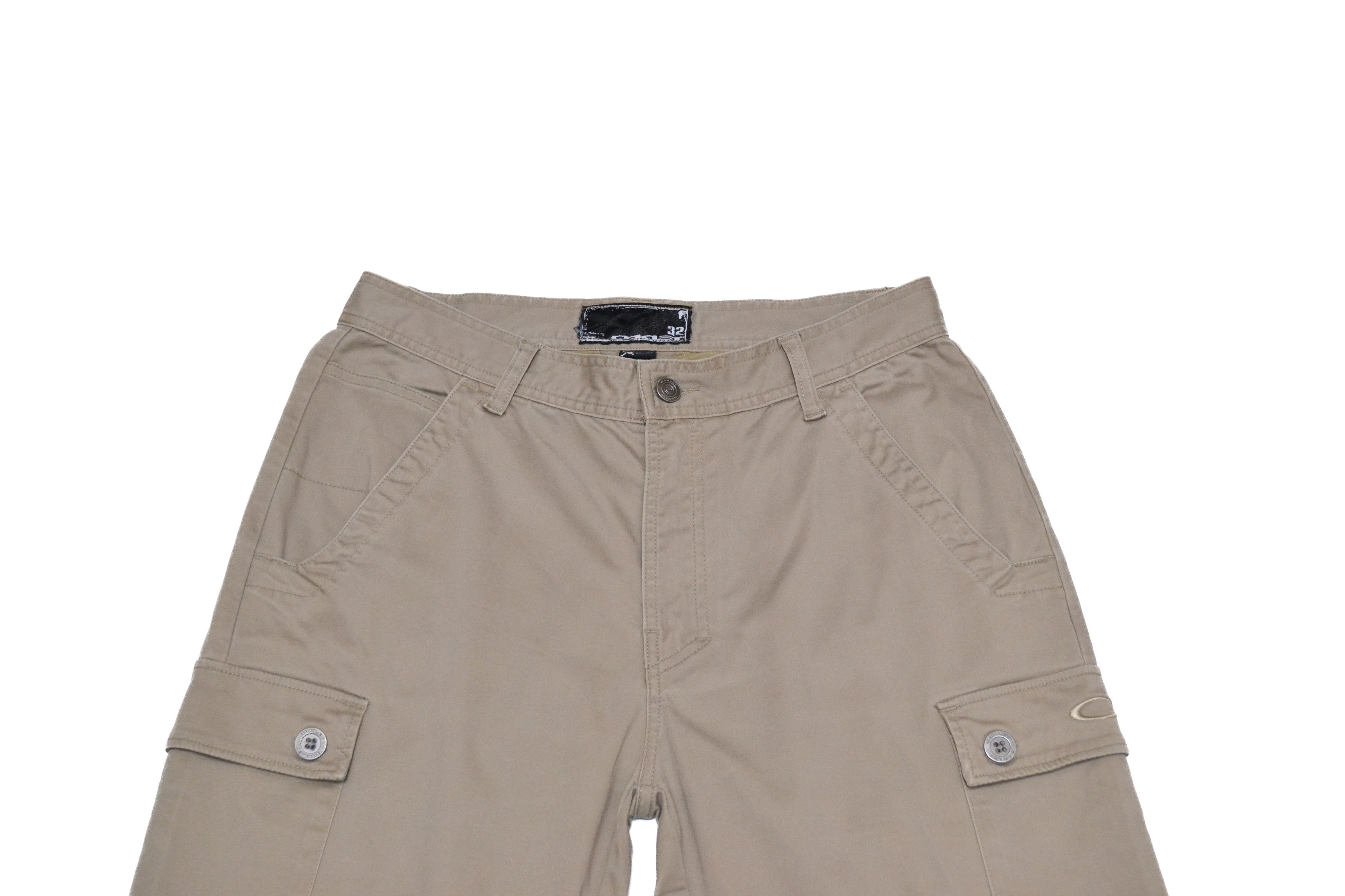 Oakley Oakley Men’s Beige Cargo Trousers Pants Size 32 Size US 32 / EU 48 - 2 Thumbnail