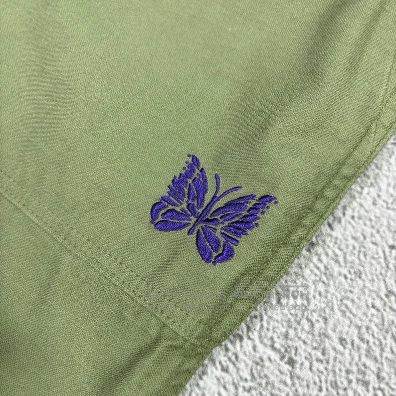 Needles Needles size M Embroidered butterfly drawstring casual swea Size US 30 / EU 46 - 7 Thumbnail