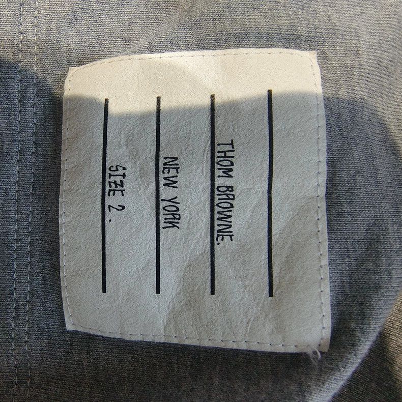 Thom Browne Thom Browne Gray embroidered floral casual short sleeves Size US M / EU 48-50 / 2 - 5 Thumbnail