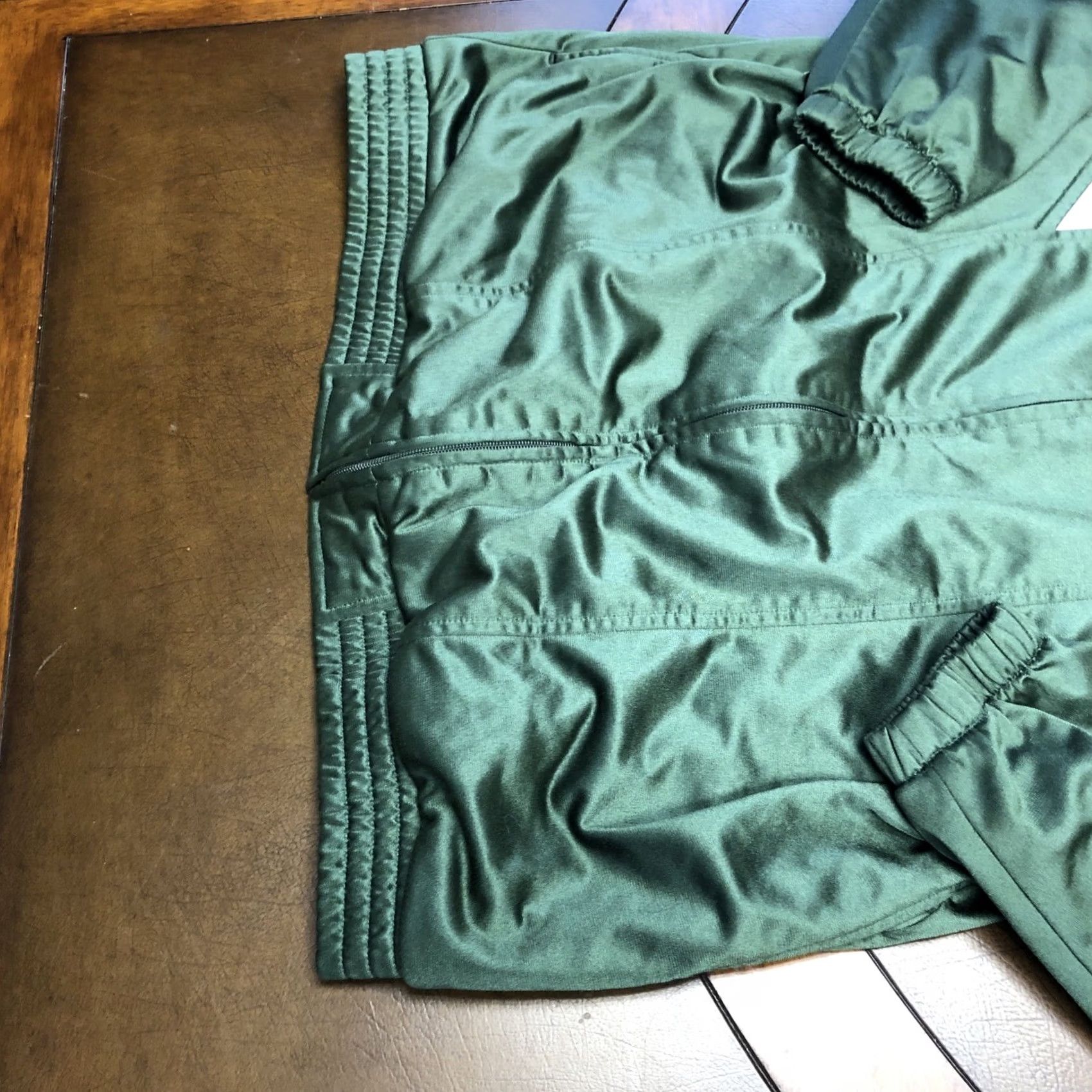 Nike Nike Air Vintage Full Zip Warm Up Jacket XL Green White Silver Tag Baggy Hip Hop Mens XL Green White Silver Tag Baggy Hip Hop Size US XL / EU 56 / 4 - 4 Thumbnail