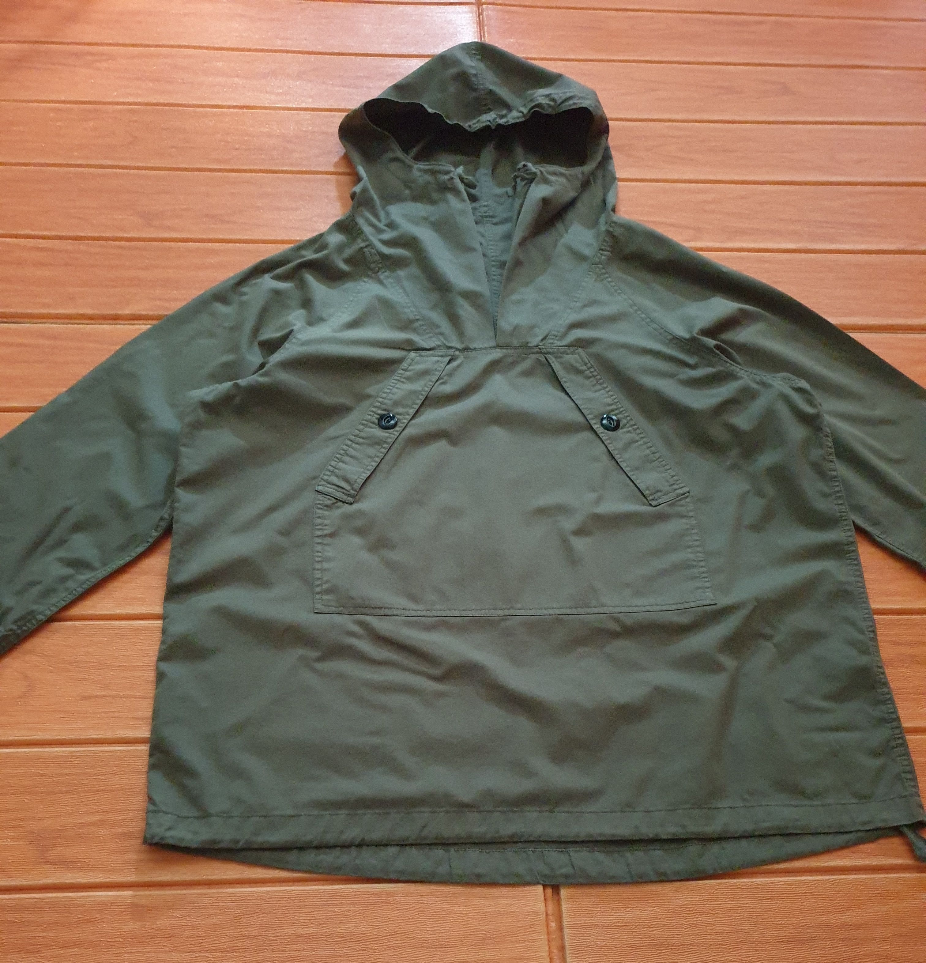 Japanese Brand 💥Cube sugar military green Hoodie Size US M / EU 48-50 / 2 - 4 Thumbnail